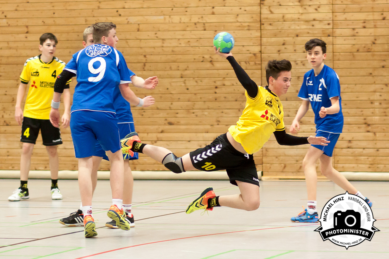 HSG Wesel - ART Düsseldorf 2 23:24 (9:9) / Verbandsliga C / HVN