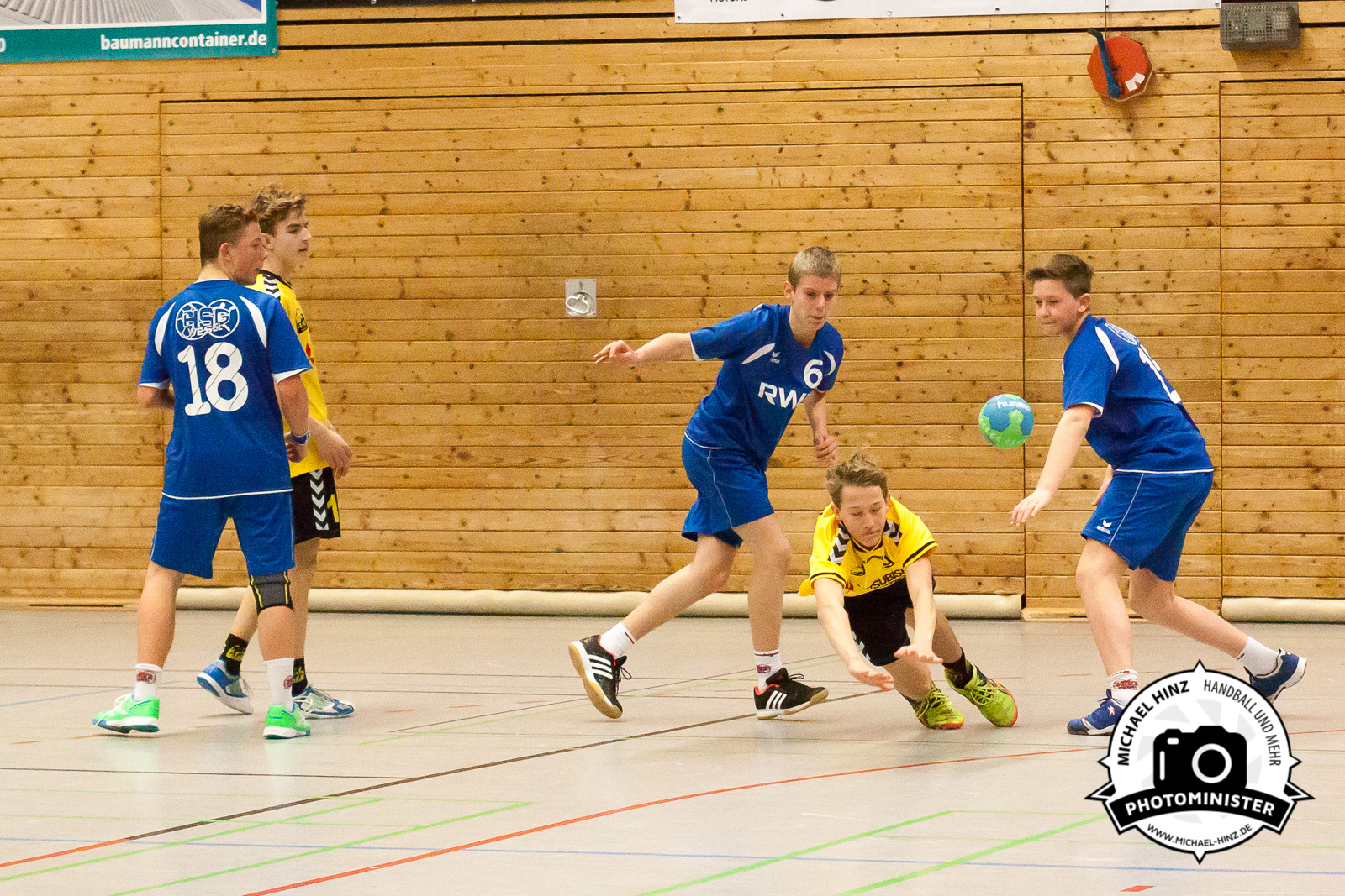 HSG Wesel - ART Düsseldorf 2 23:24 (9:9) / Verbandsliga C / HVN