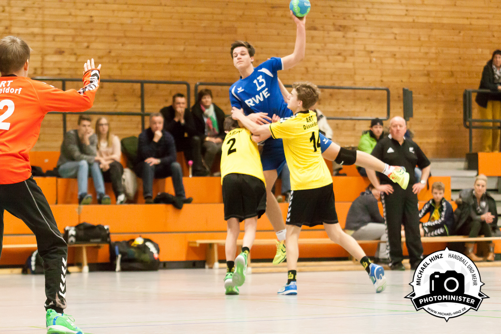 HSG Wesel - ART Düsseldorf 2 23:24 (9:9) / Verbandsliga C / HVN