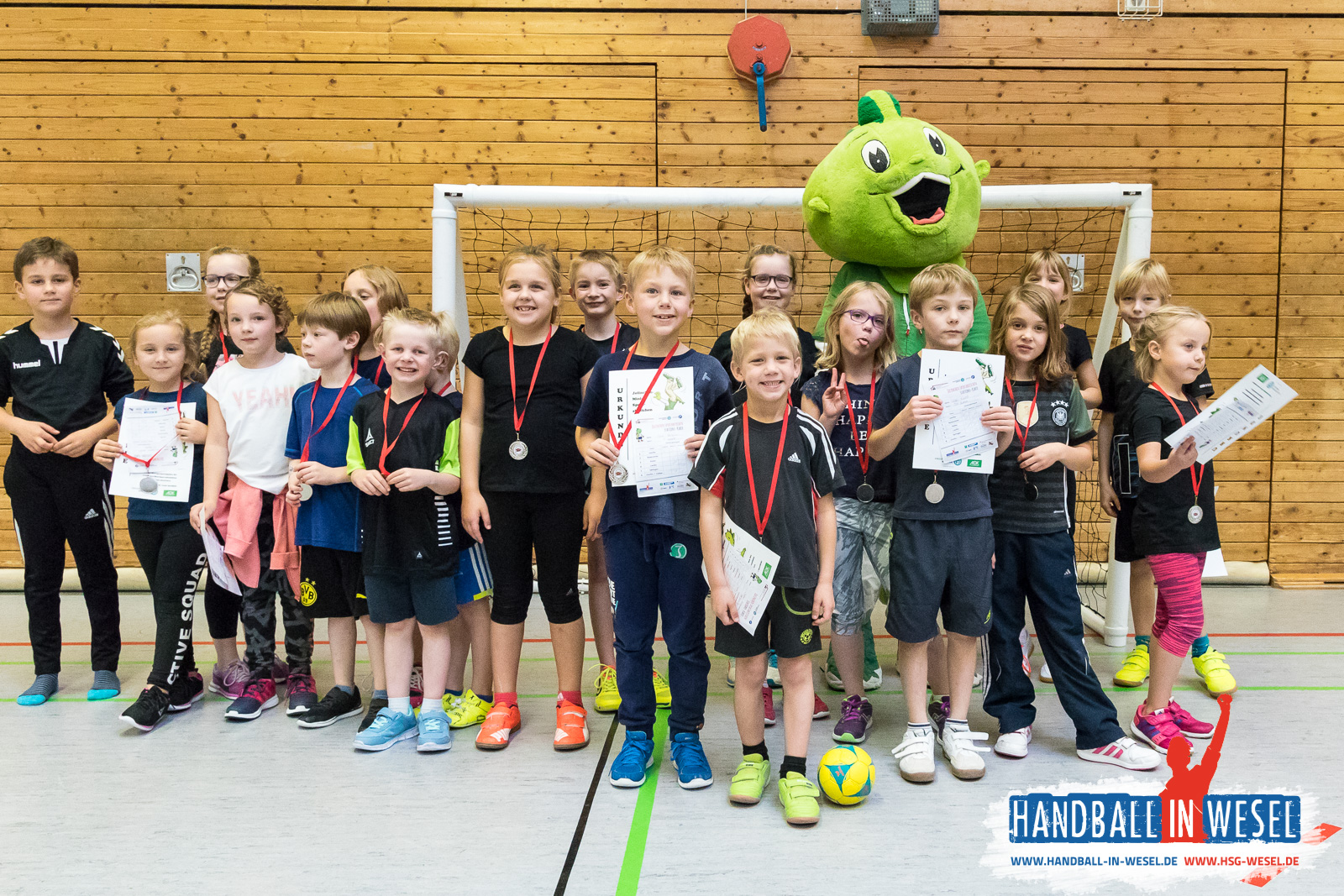 Minispielfest HSG Wesel / November 2017