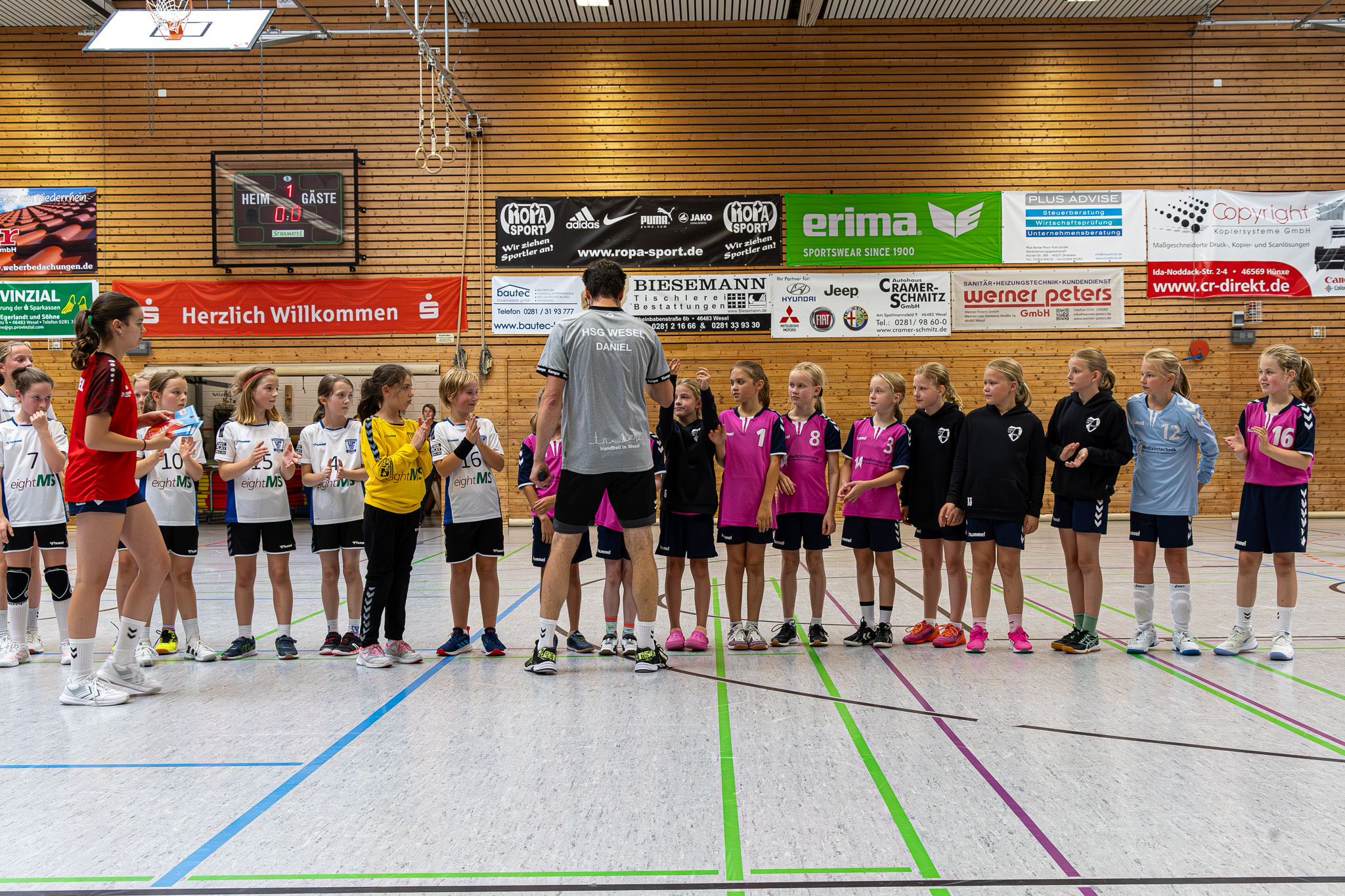 HSG Wesel - Vorbereitungsturnier wE + wD Jugend