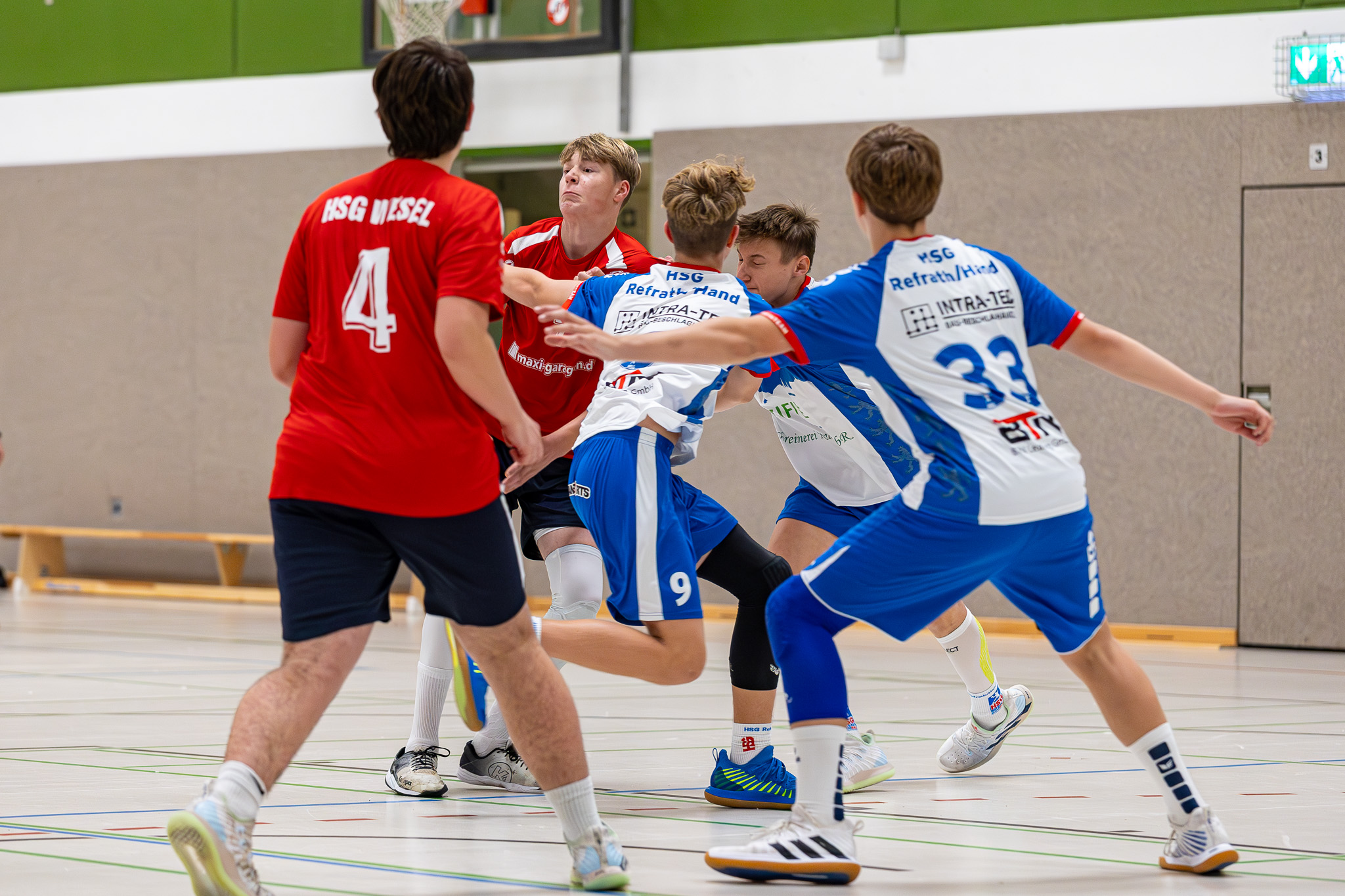 HSG Wesel  - HSG Refrath/Hand / Oberliga Jungen C  / Saison 2024