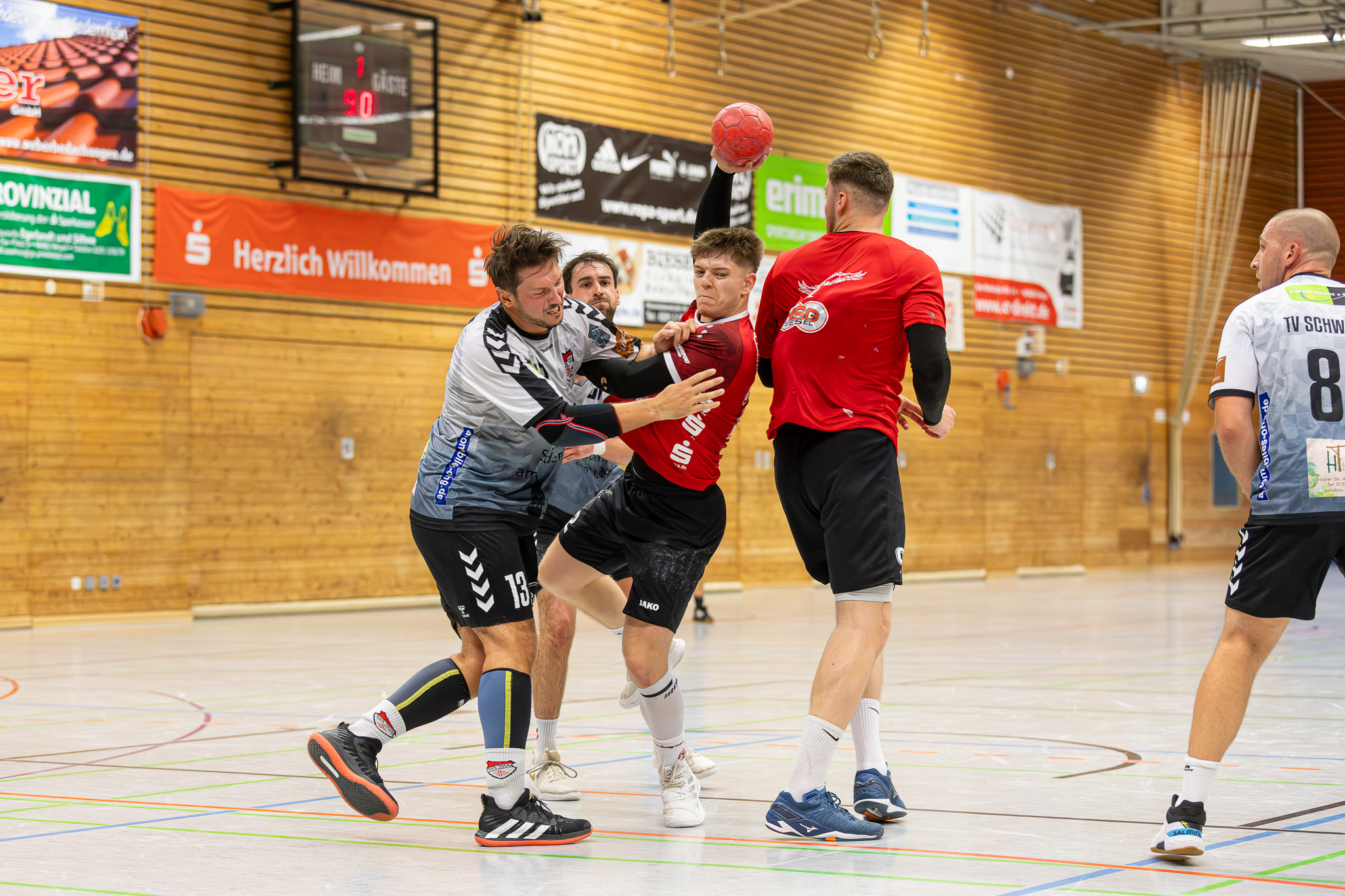 HSG Wesel  - TV Schwafheim / Verbandsliga Herren  / Saison 2024/