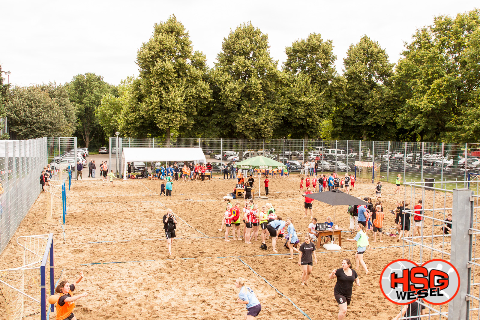 Beachhandball Jugend-Turnier SA Wesel Kiescup 2014