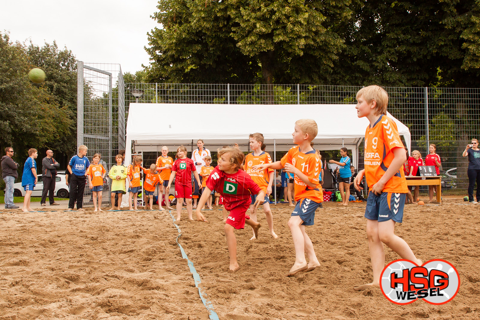 Beachhandball Jugend-Turnier SA Wesel Kiescup 2014
