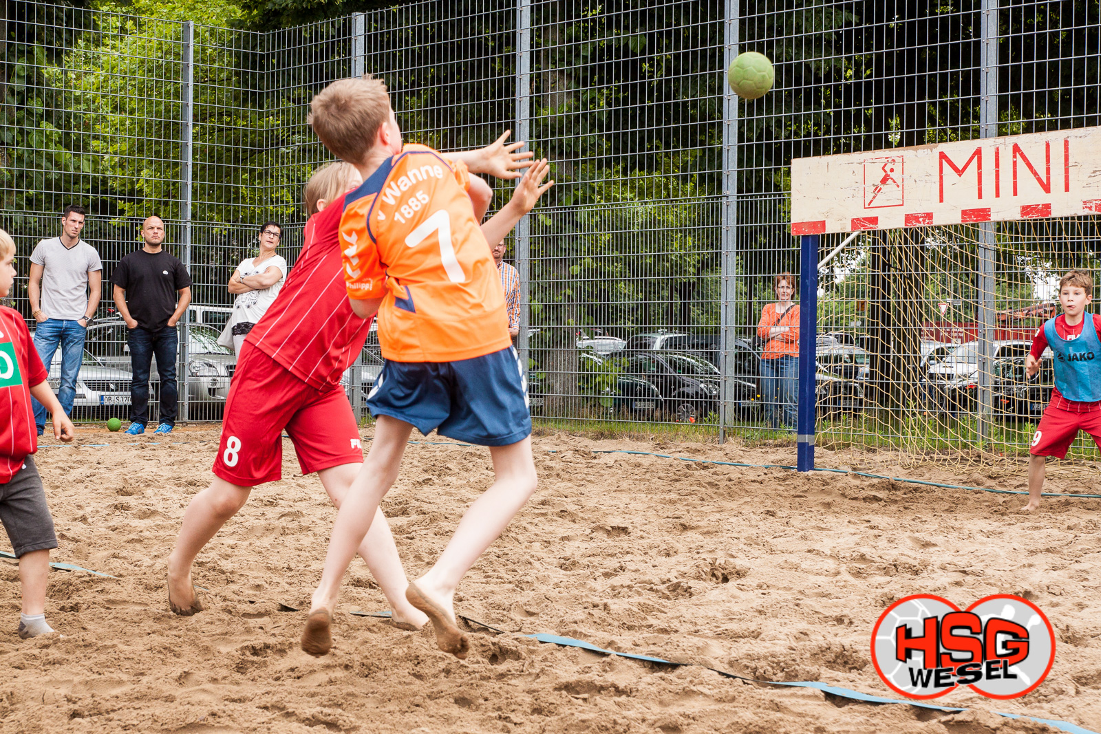 Beachhandball Jugend-Turnier SA Wesel Kiescup 2014