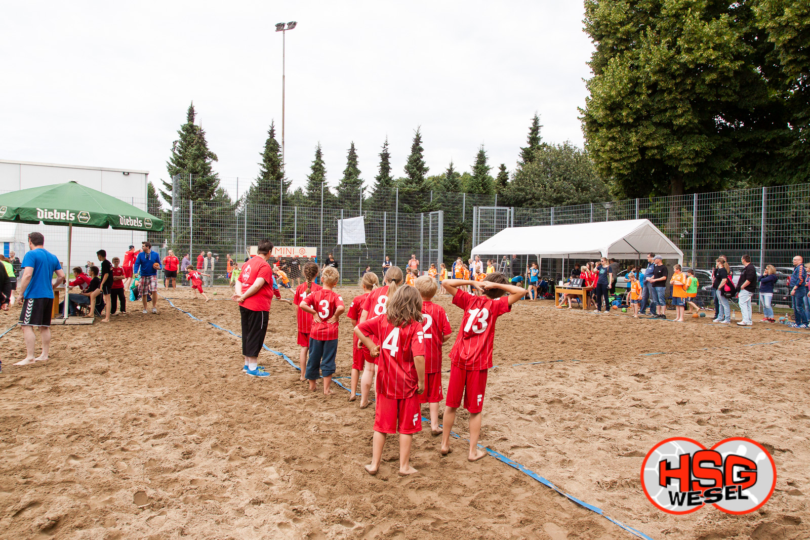 Beachhandball Jugend-Turnier SA Wesel Kiescup 2014