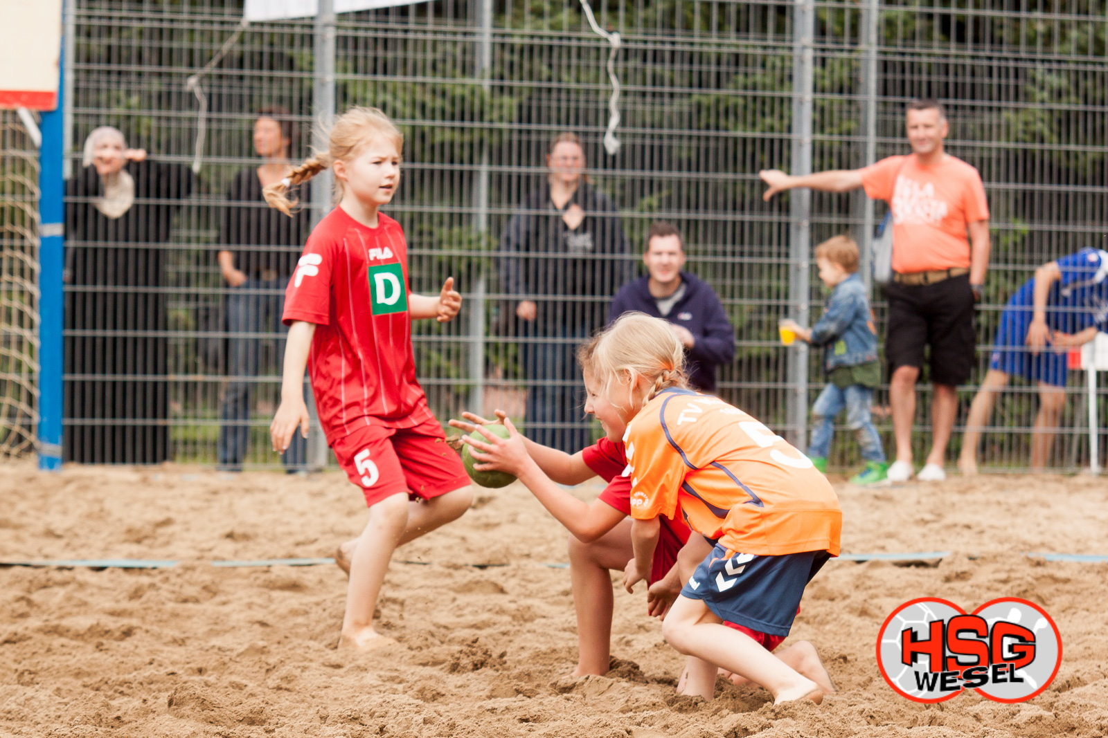 Beachhandball Jugend-Turnier SA Wesel Kiescup 2014