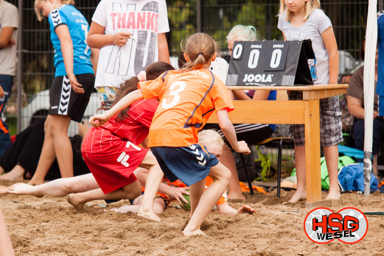 Beachhandball Jugend-Turnier SA Wesel Kiescup 2014