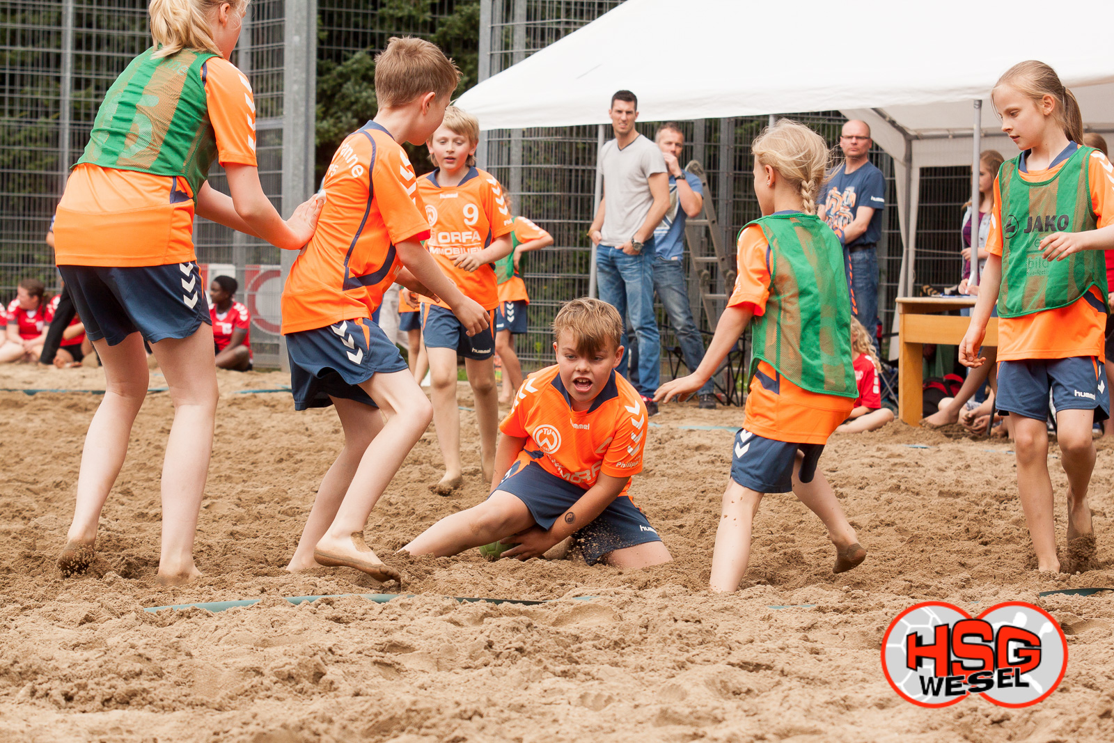 Beachhandball Jugend-Turnier SA Wesel Kiescup 2014