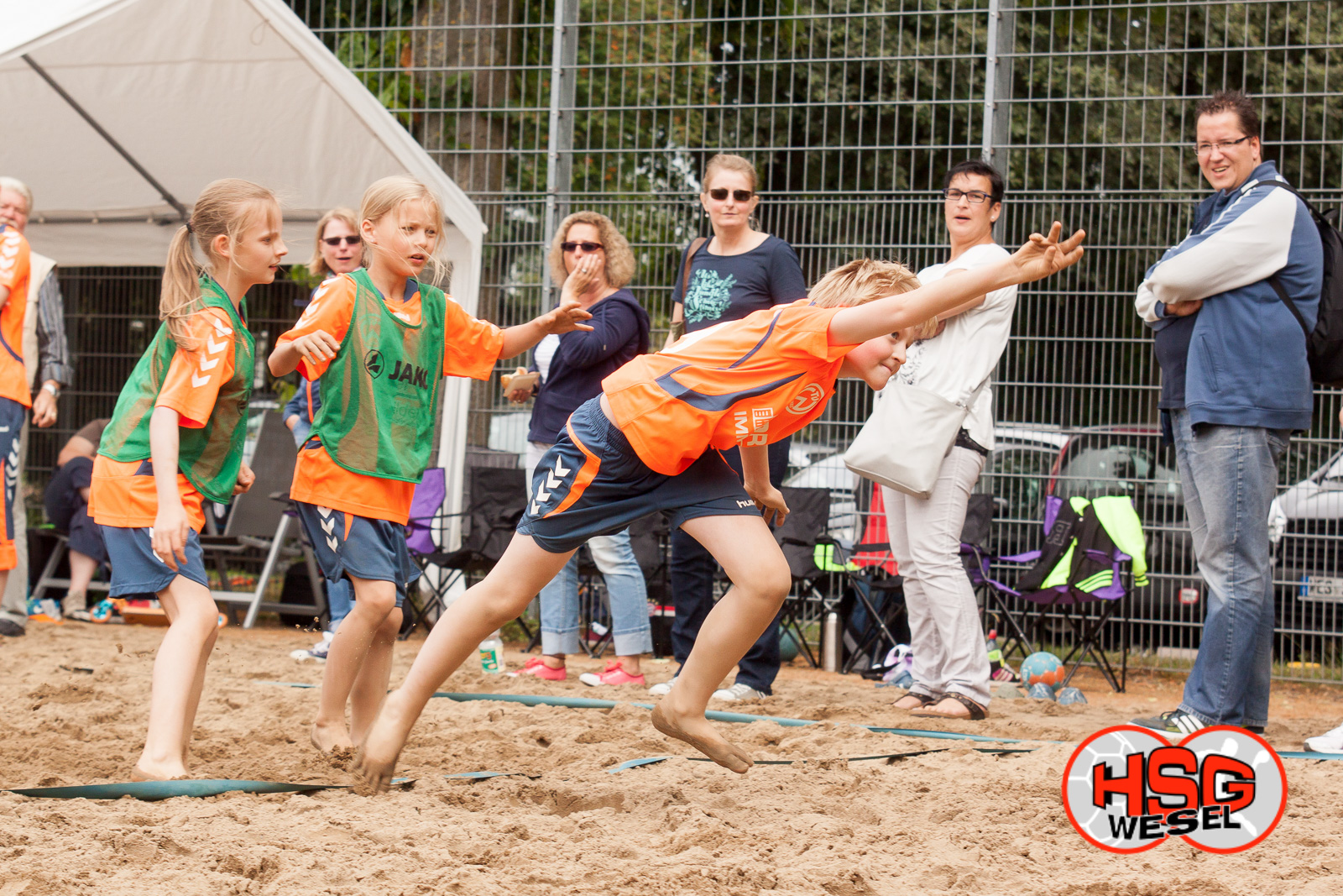 Beachhandball Jugend-Turnier SA Wesel Kiescup 2014