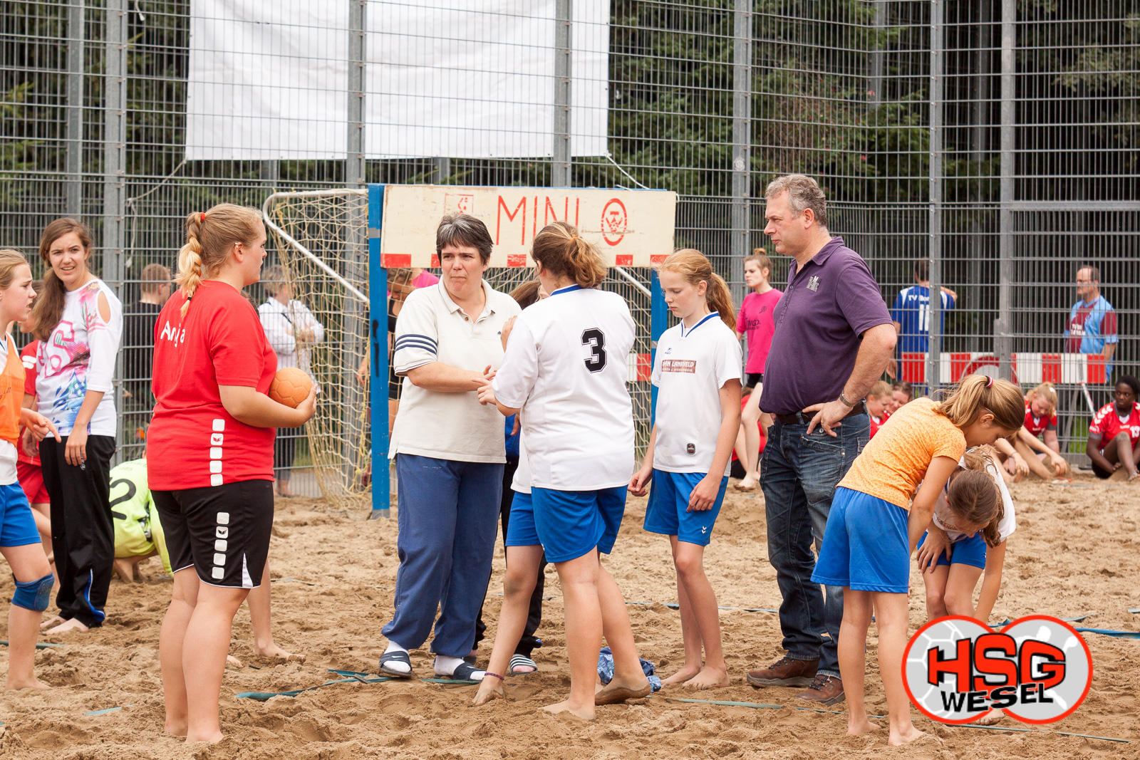 Beachhandball Jugend-Turnier SA Wesel Kiescup 2014