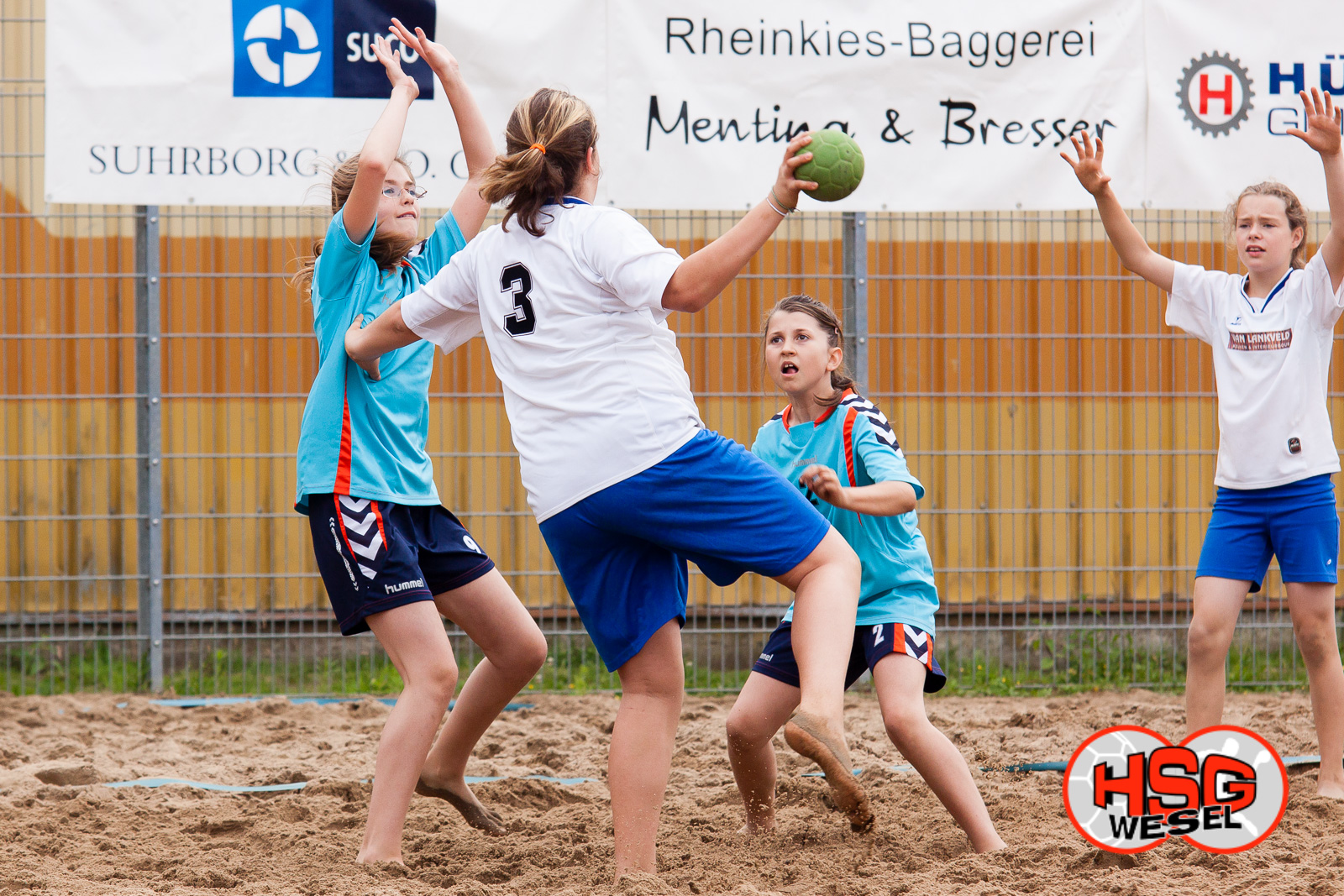 Beachhandball Jugend-Turnier SA Wesel Kiescup 2014