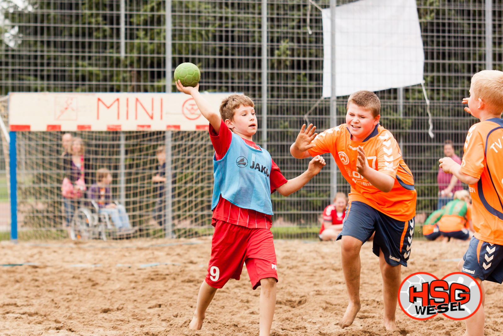 Beachhandball Jugend-Turnier SA Wesel Kiescup 2014