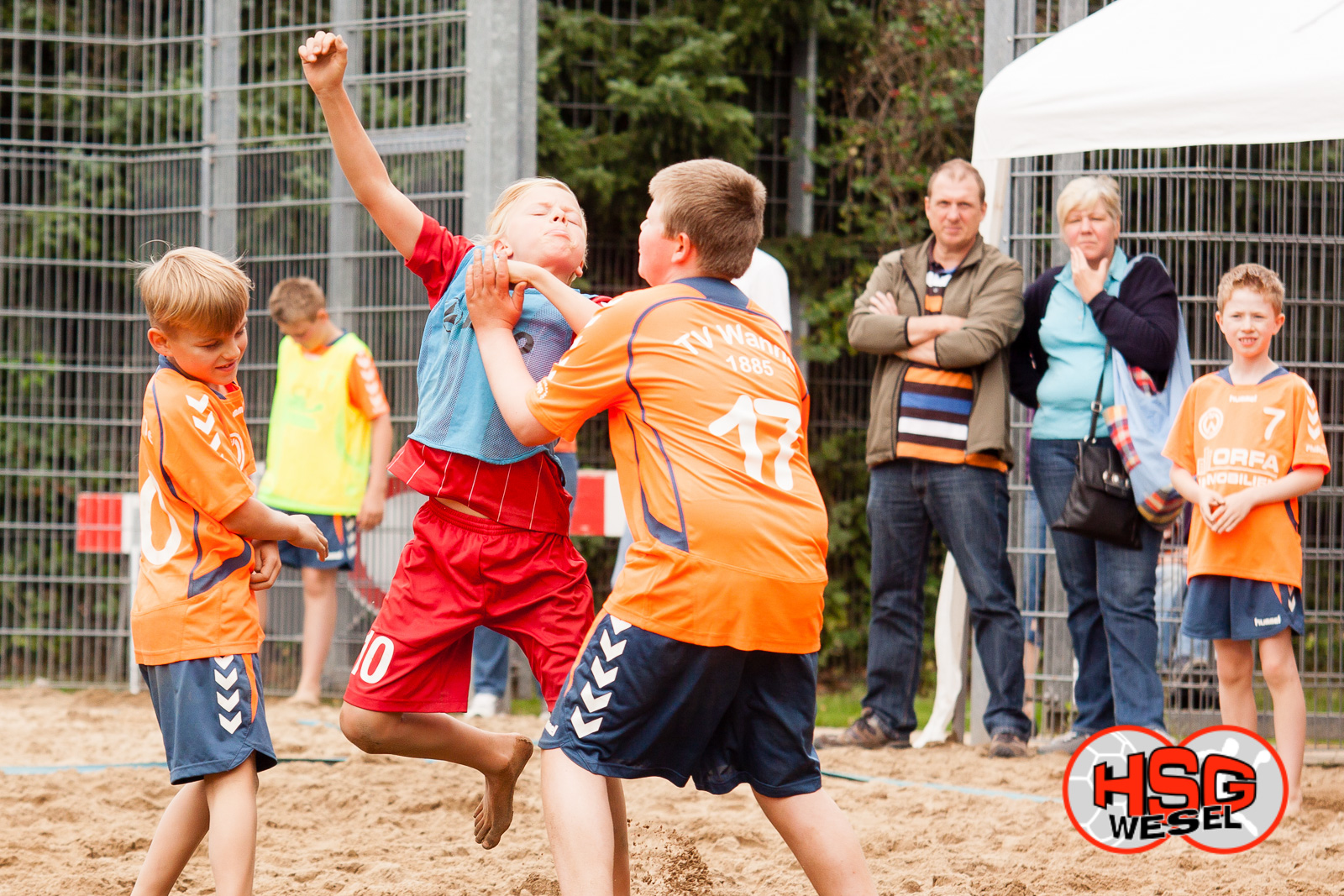 Beachhandball Jugend-Turnier SA Wesel Kiescup 2014