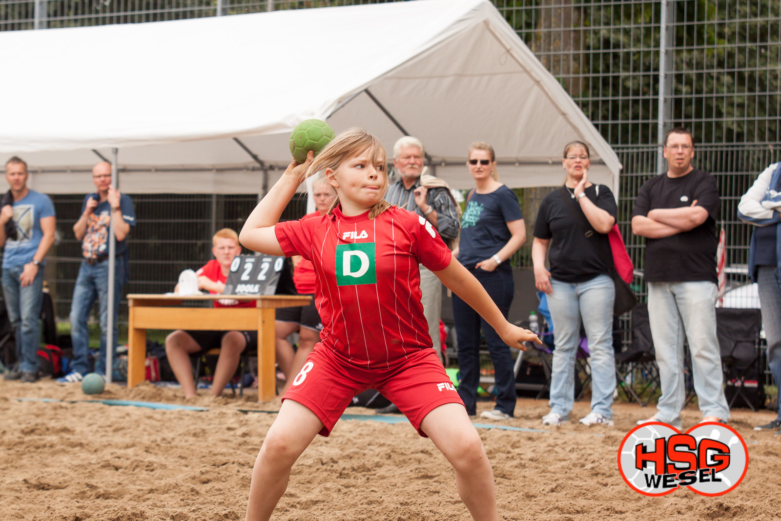 Beachhandball Jugend-Turnier SA Wesel Kiescup 2014