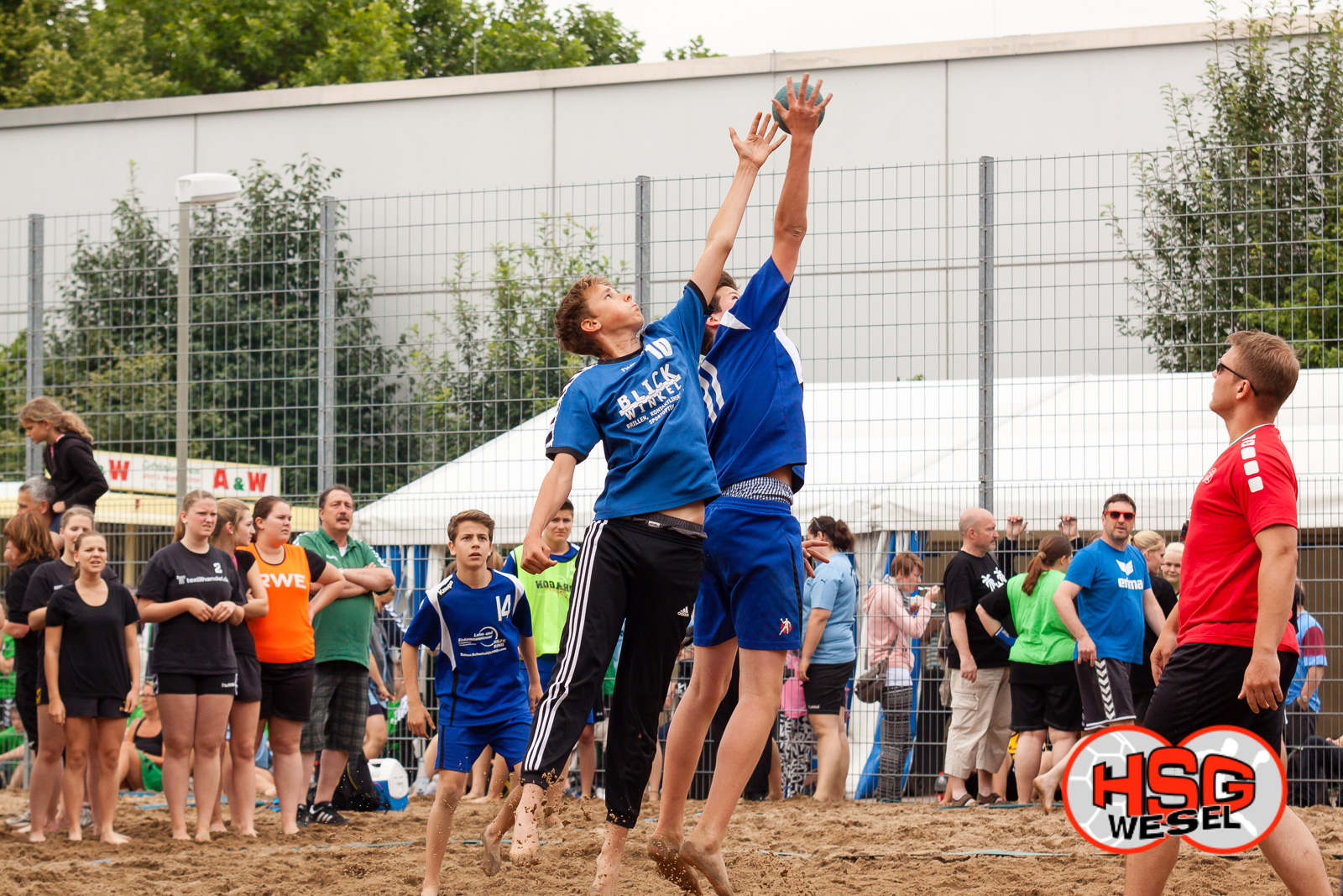 Beachhandball Jugend-Turnier SA Wesel Kiescup 2014