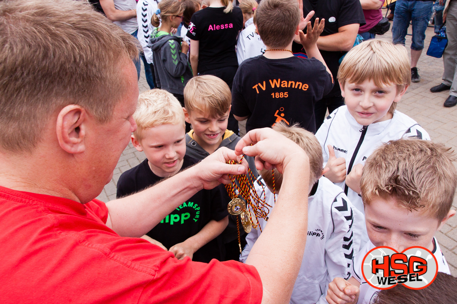 Beachhandball Jugend-Turnier SA Wesel Kiescup 2014