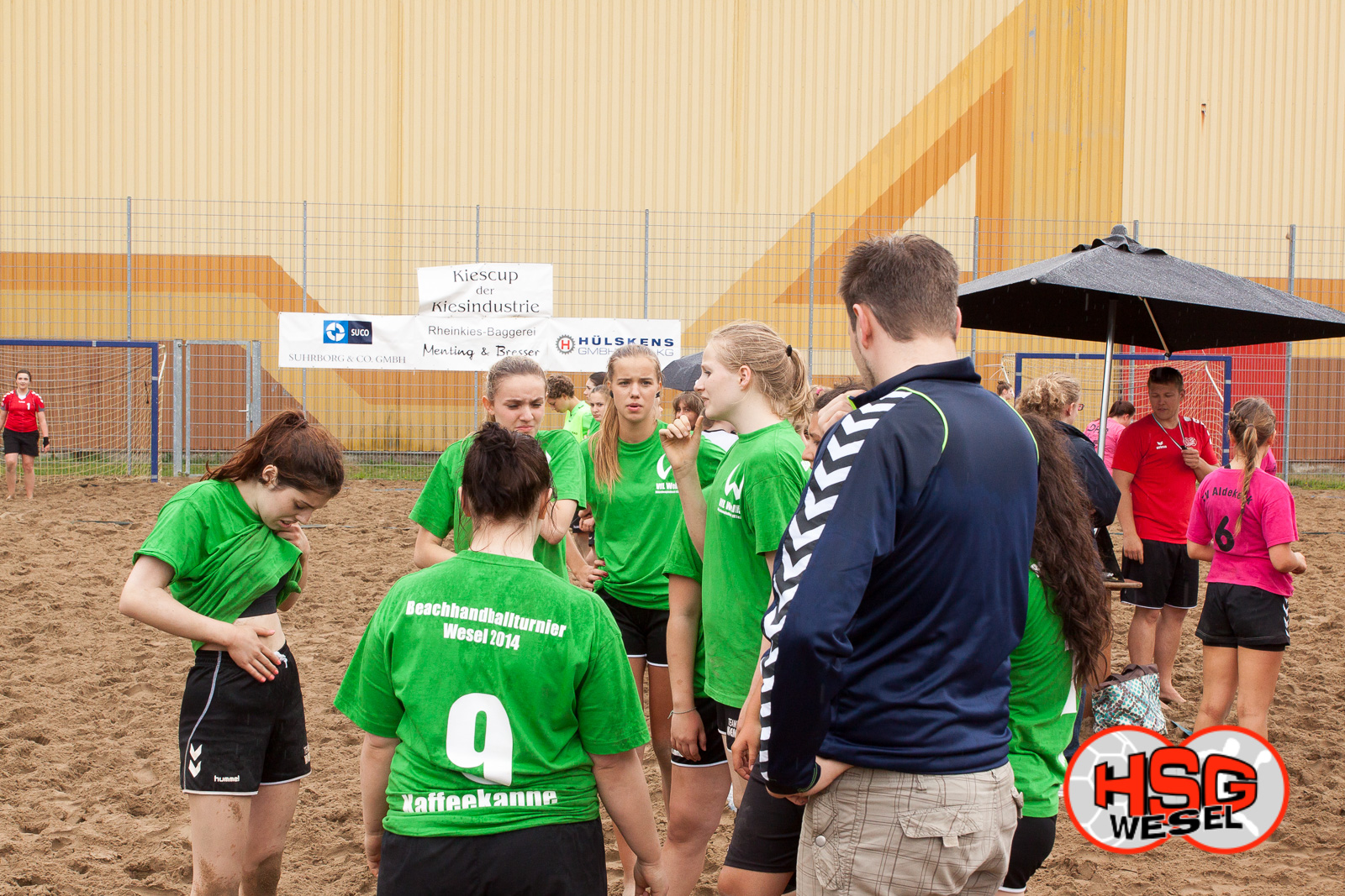 Beachhandball Jugend-Turnier SA Wesel Kiescup 2014