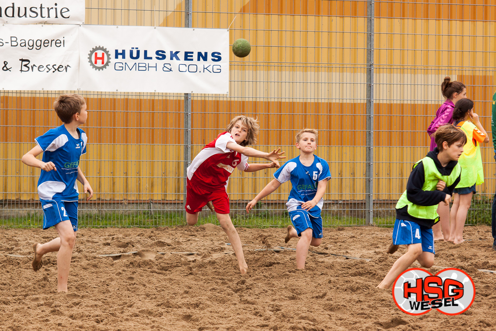 Beachhandball Jugend-Turnier SO Wesel Kiescup 2014