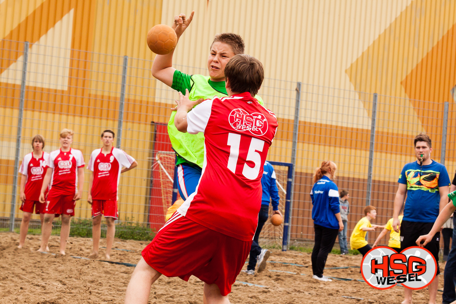 Beachhandball Jugend-Turnier SO Wesel Kiescup 2014