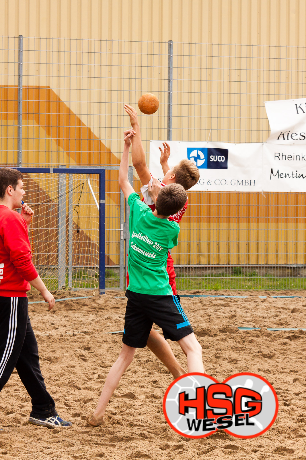Beachhandball Jugend-Turnier SO Wesel Kiescup 2014