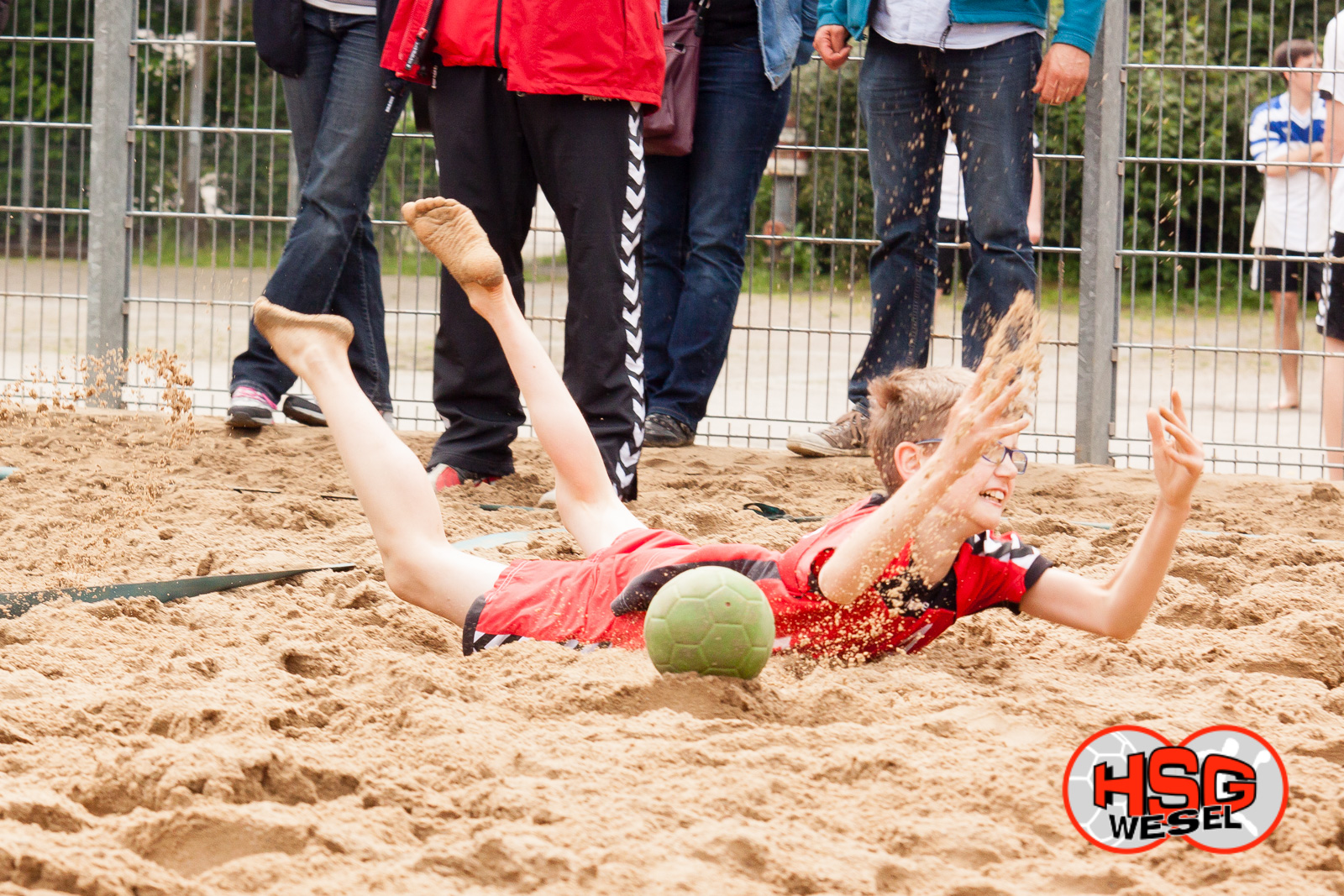 Beachhandball Jugend-Turnier SO Wesel Kiescup 2014