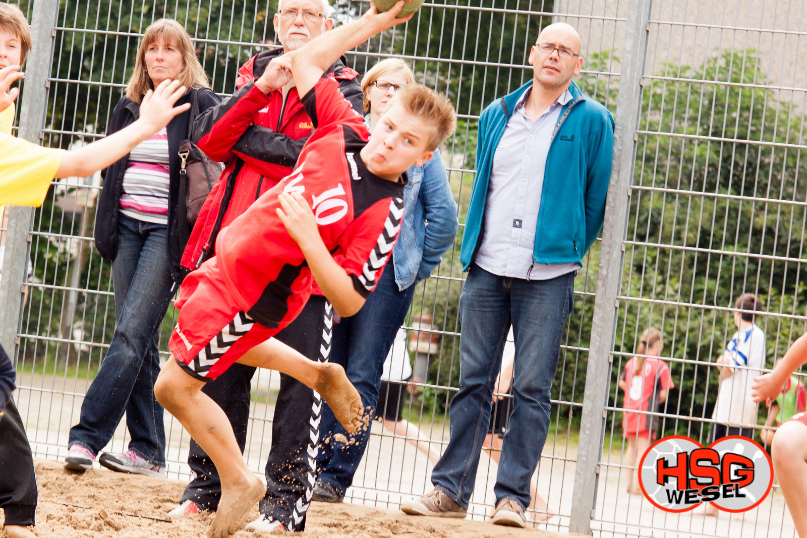 Beachhandball Jugend-Turnier SO Wesel Kiescup 2014