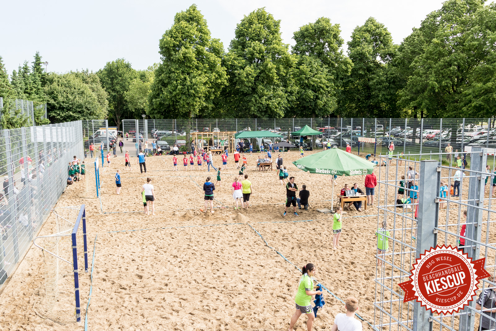 Beachhandball Jugend-Turnier Wesel Kiescup 2015 / Samstag