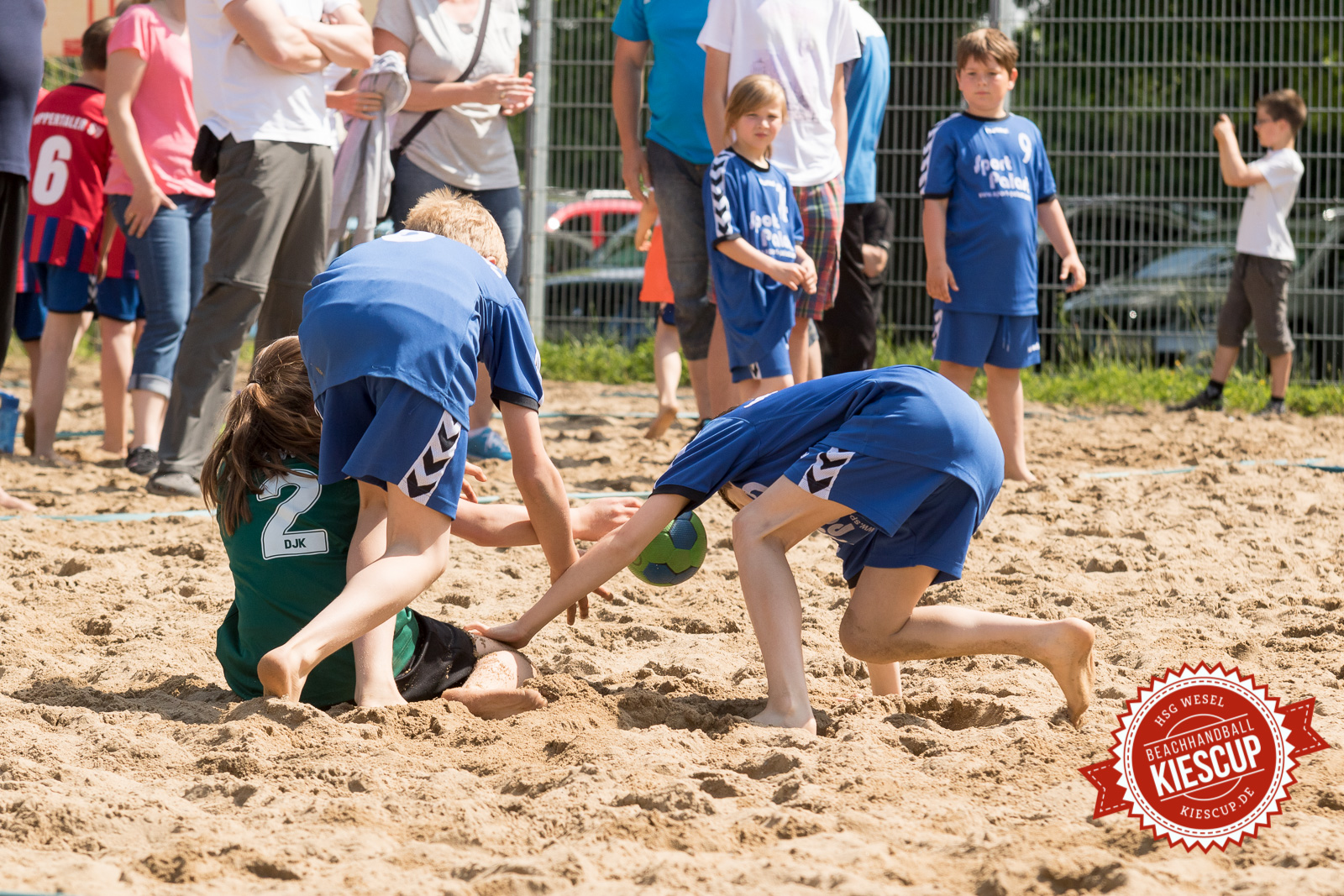 Beachhandball Jugend-Turnier Wesel Kiescup 2015 / Samstag
