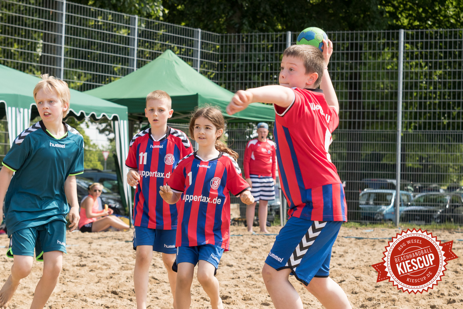 Beachhandball Jugend-Turnier Wesel Kiescup 2015 / Samstag
