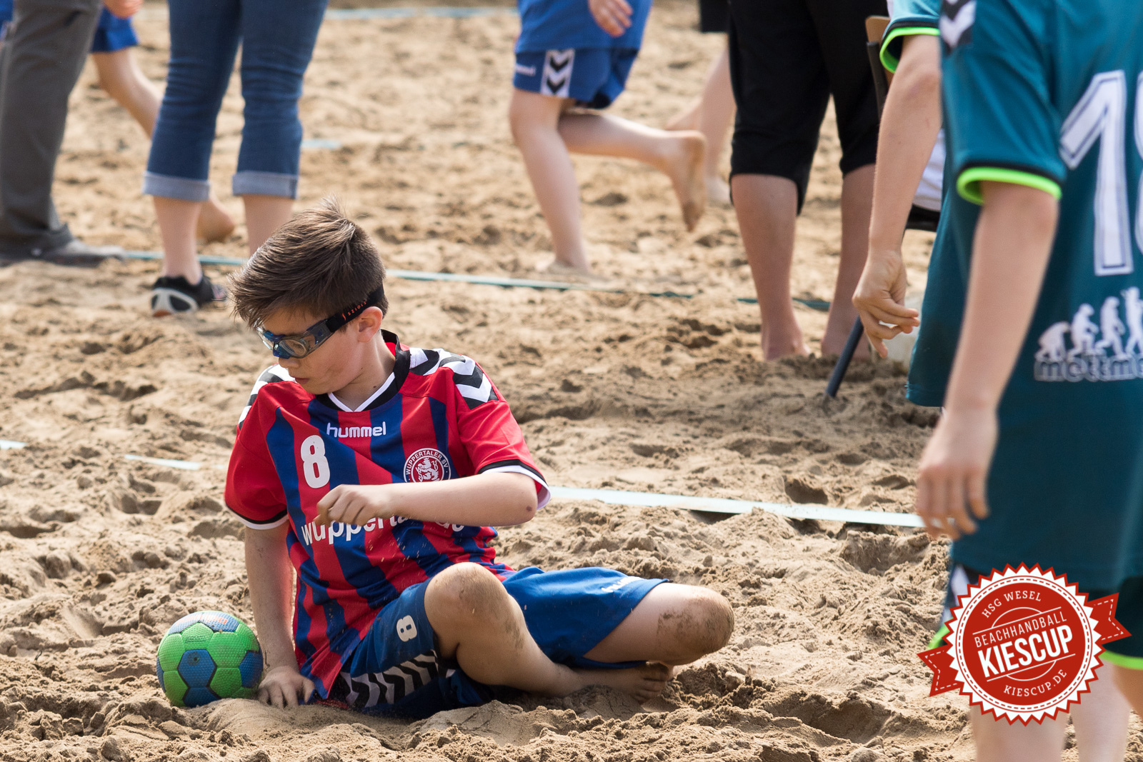 Beachhandball Jugend-Turnier Wesel Kiescup 2015 / Samstag