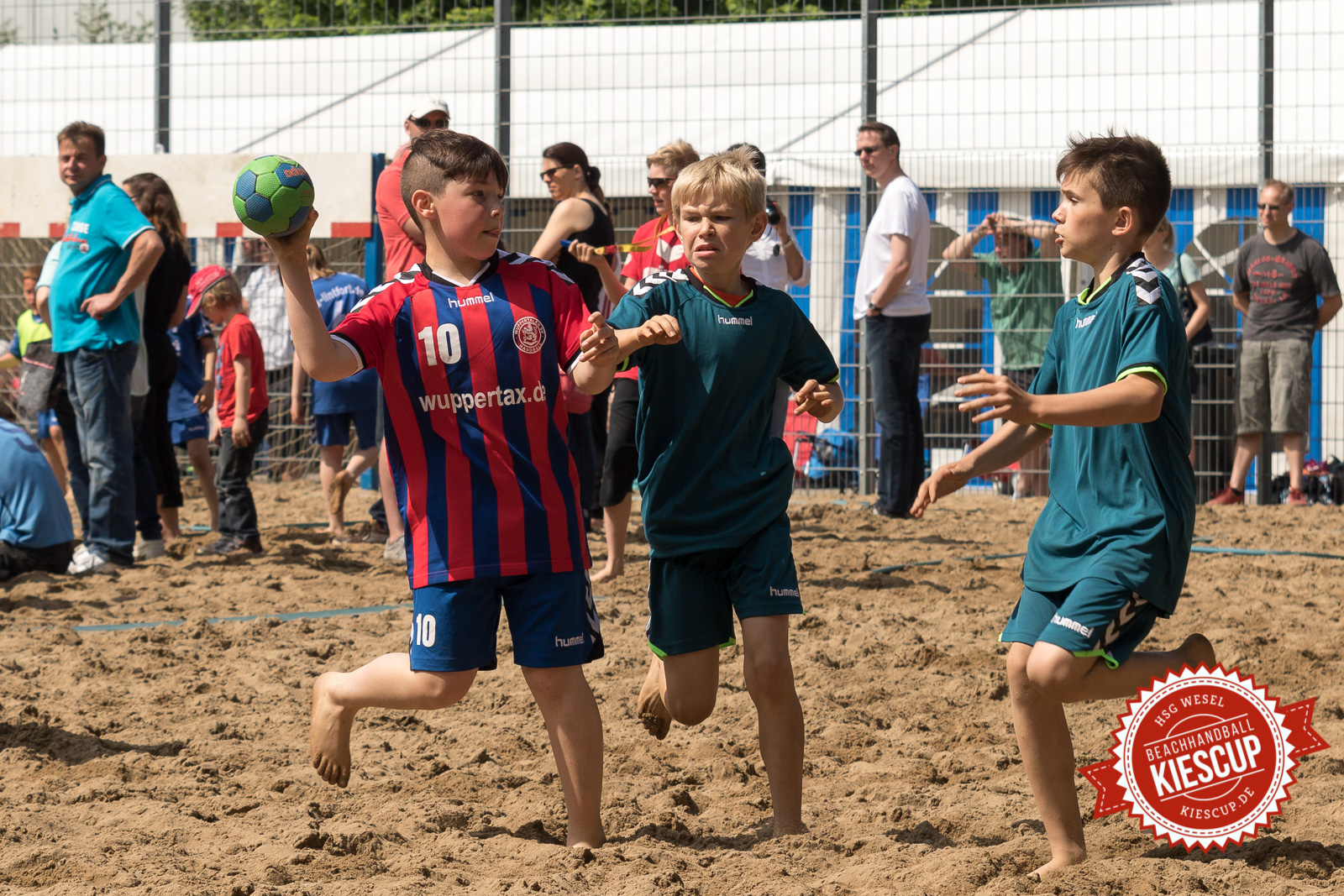 Beachhandball Jugend-Turnier Wesel Kiescup 2015 / Samstag