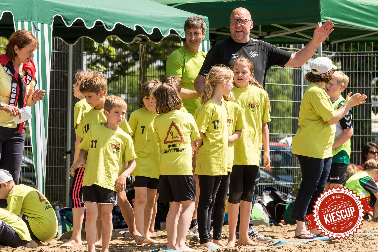 Beachhandball Jugend-Turnier Wesel Kiescup 2015 / Samstag