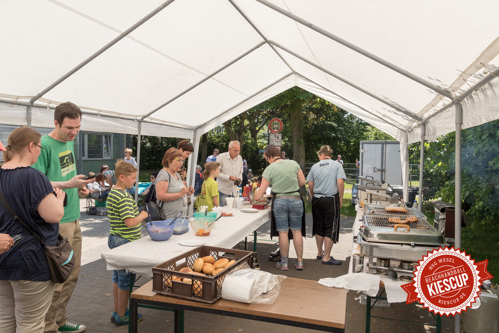 Beachhandball Jugend-Turnier Wesel Kiescup 2015 / Samstag