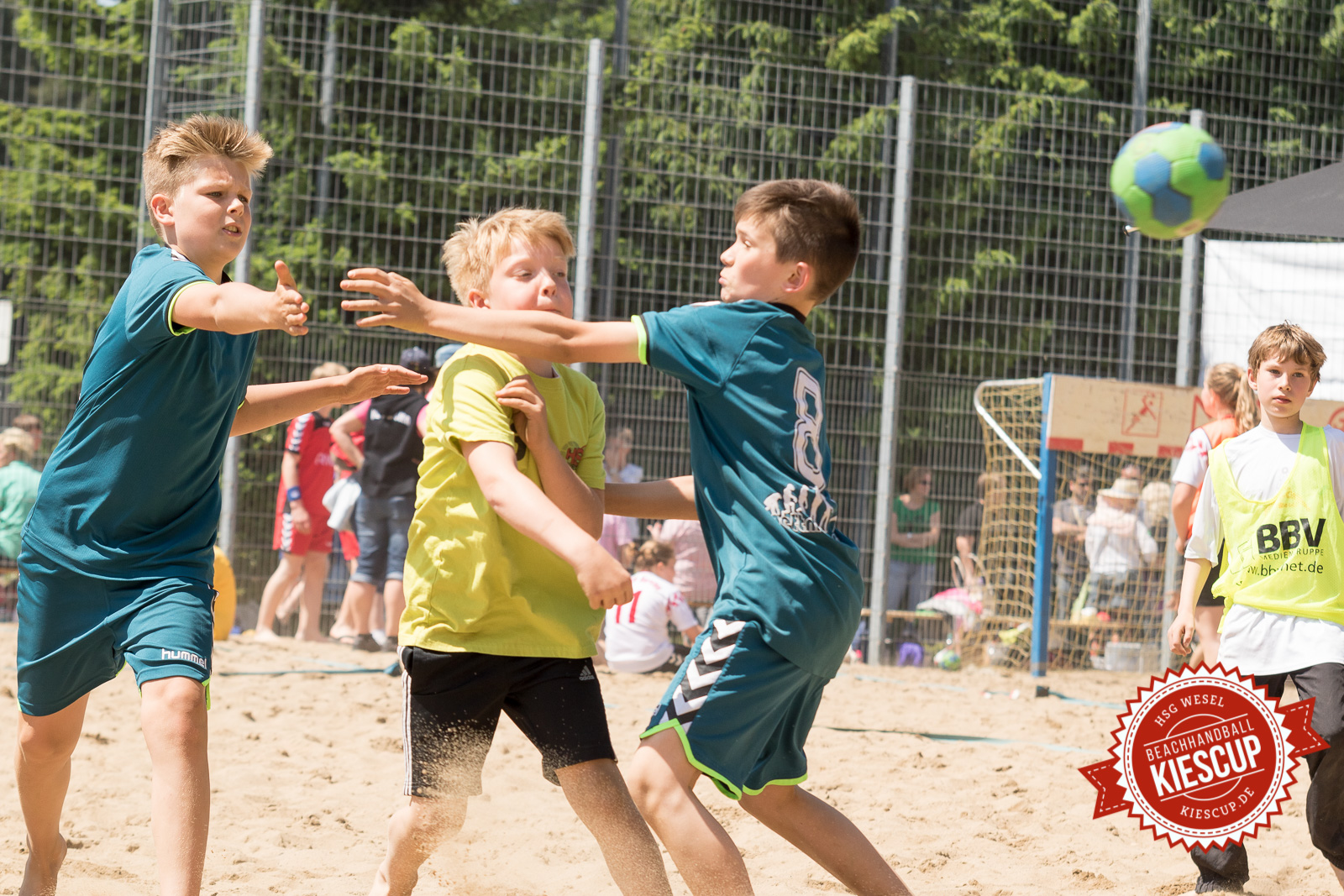 Beachhandball Jugend-Turnier Wesel Kiescup 2015 / Samstag