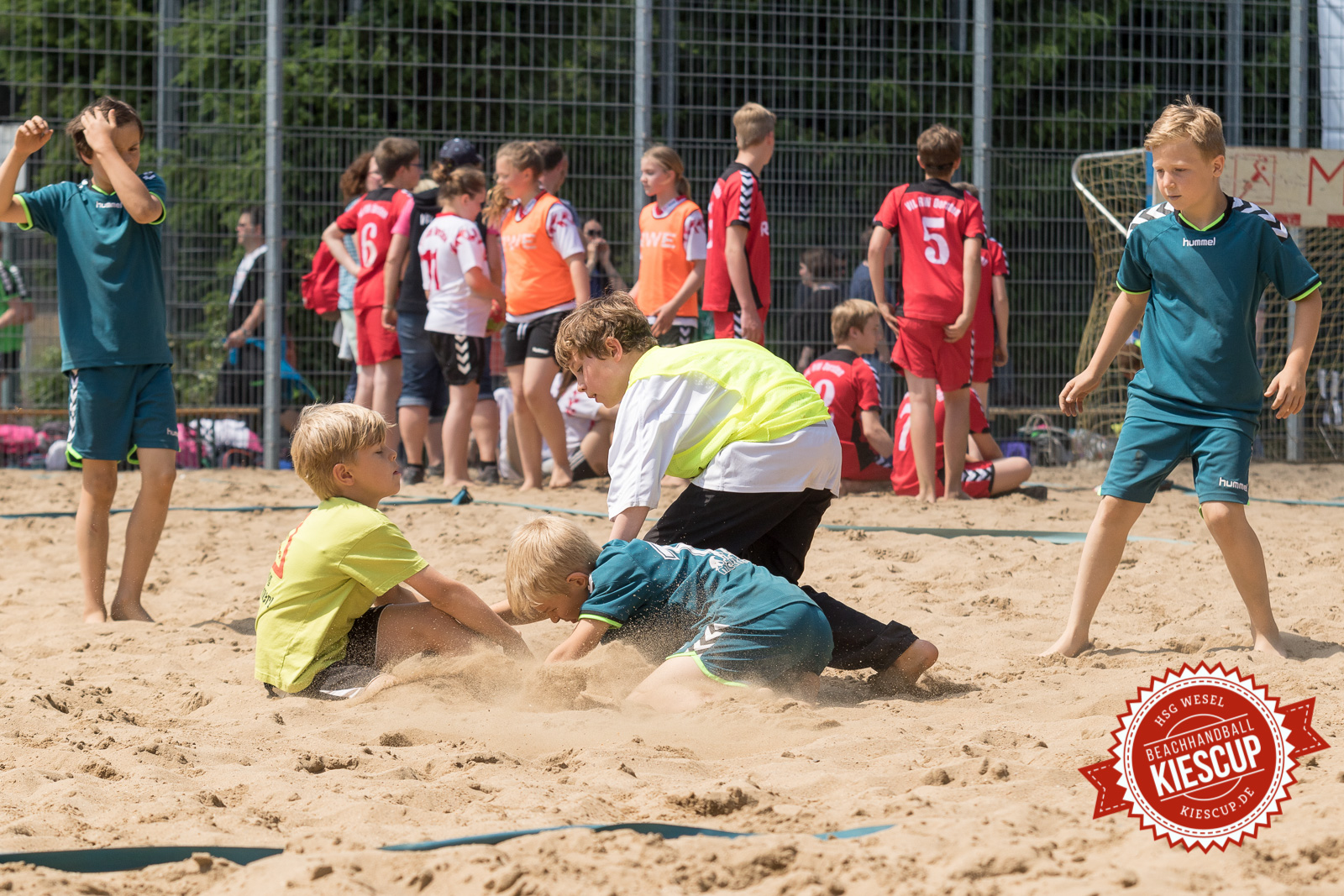 Beachhandball Jugend-Turnier Wesel Kiescup 2015 / Samstag