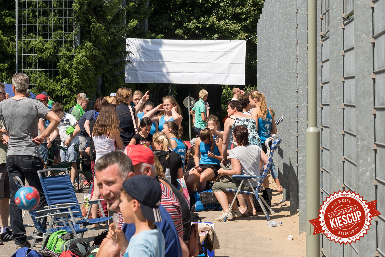 Beachhandball Jugend-Turnier Wesel Kiescup 2015 / Samstag