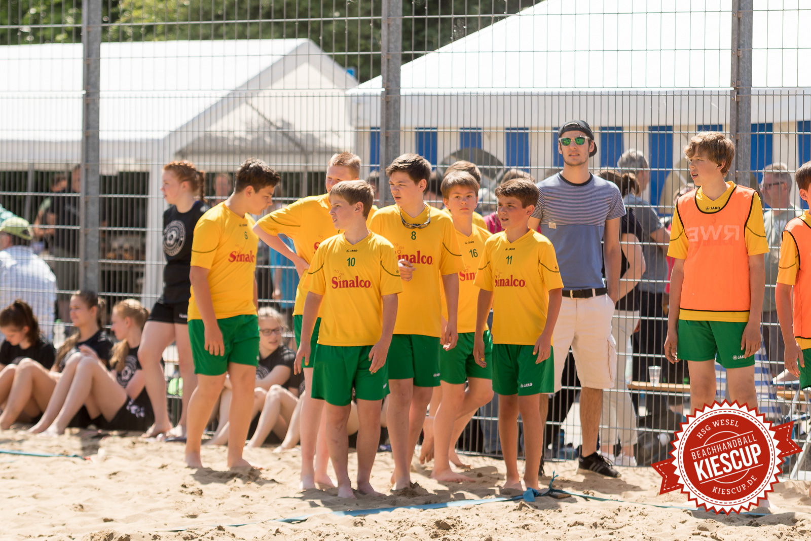Beachhandball Jugend-Turnier Wesel Kiescup 2015 / Samstag
