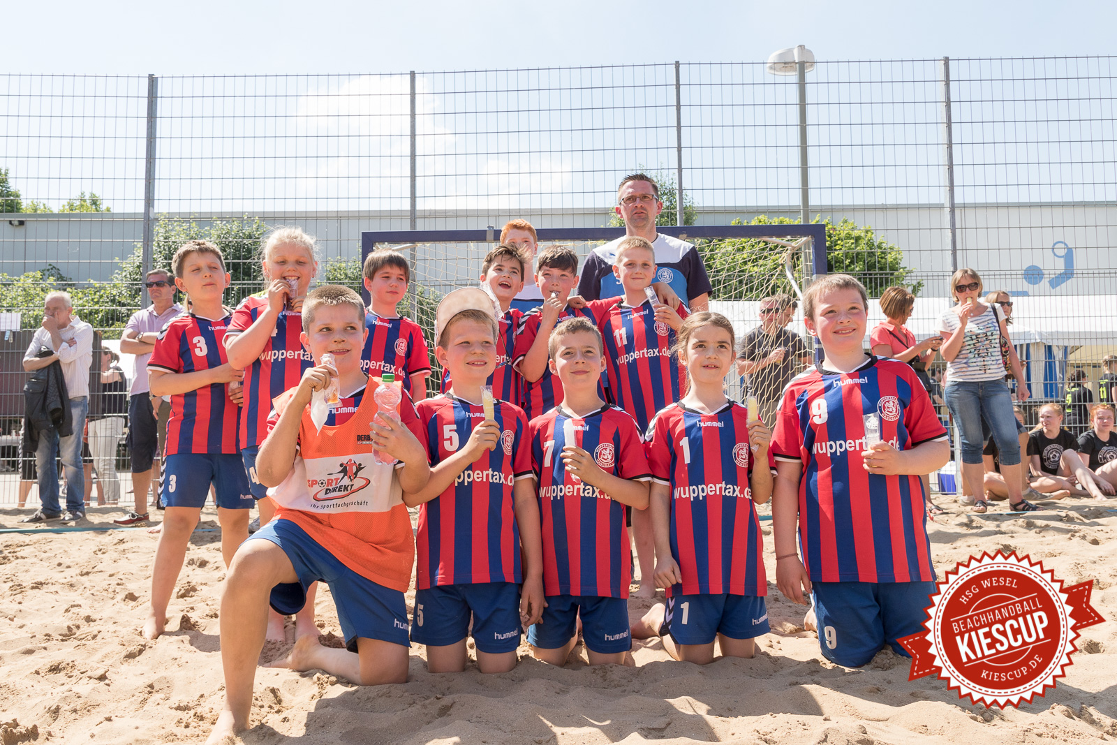 Beachhandball Jugend-Turnier Wesel Kiescup 2015 / Samstag