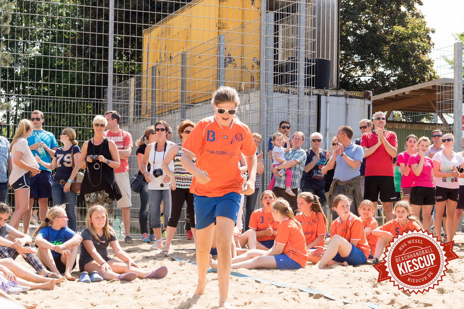 Beachhandball Jugend-Turnier Wesel Kiescup 2015 / Samstag