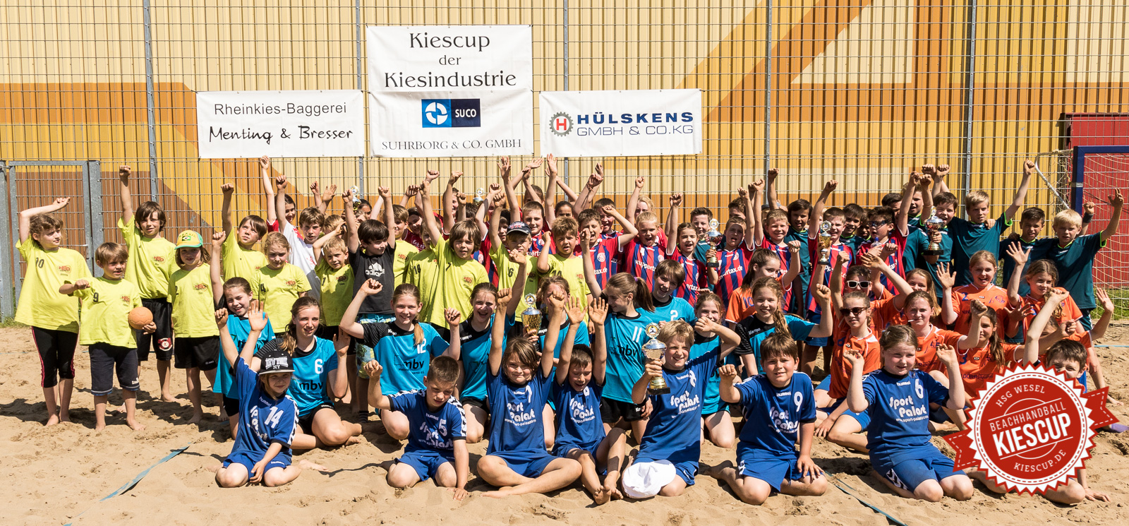 Beachhandball Jugend-Turnier Wesel Kiescup 2015 / Samstag