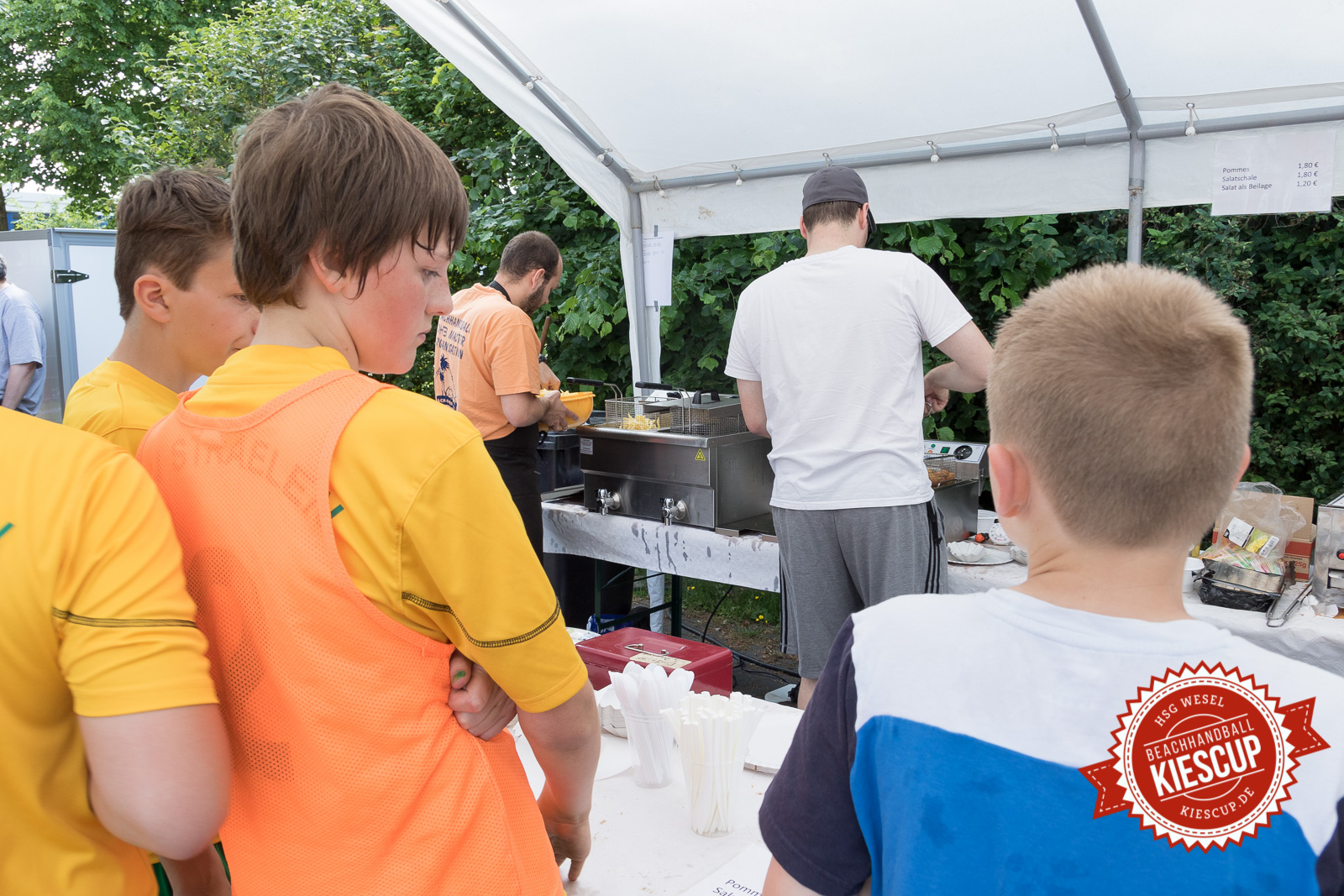 Beachhandball Jugend-Turnier Wesel Kiescup 2015 / Samstag