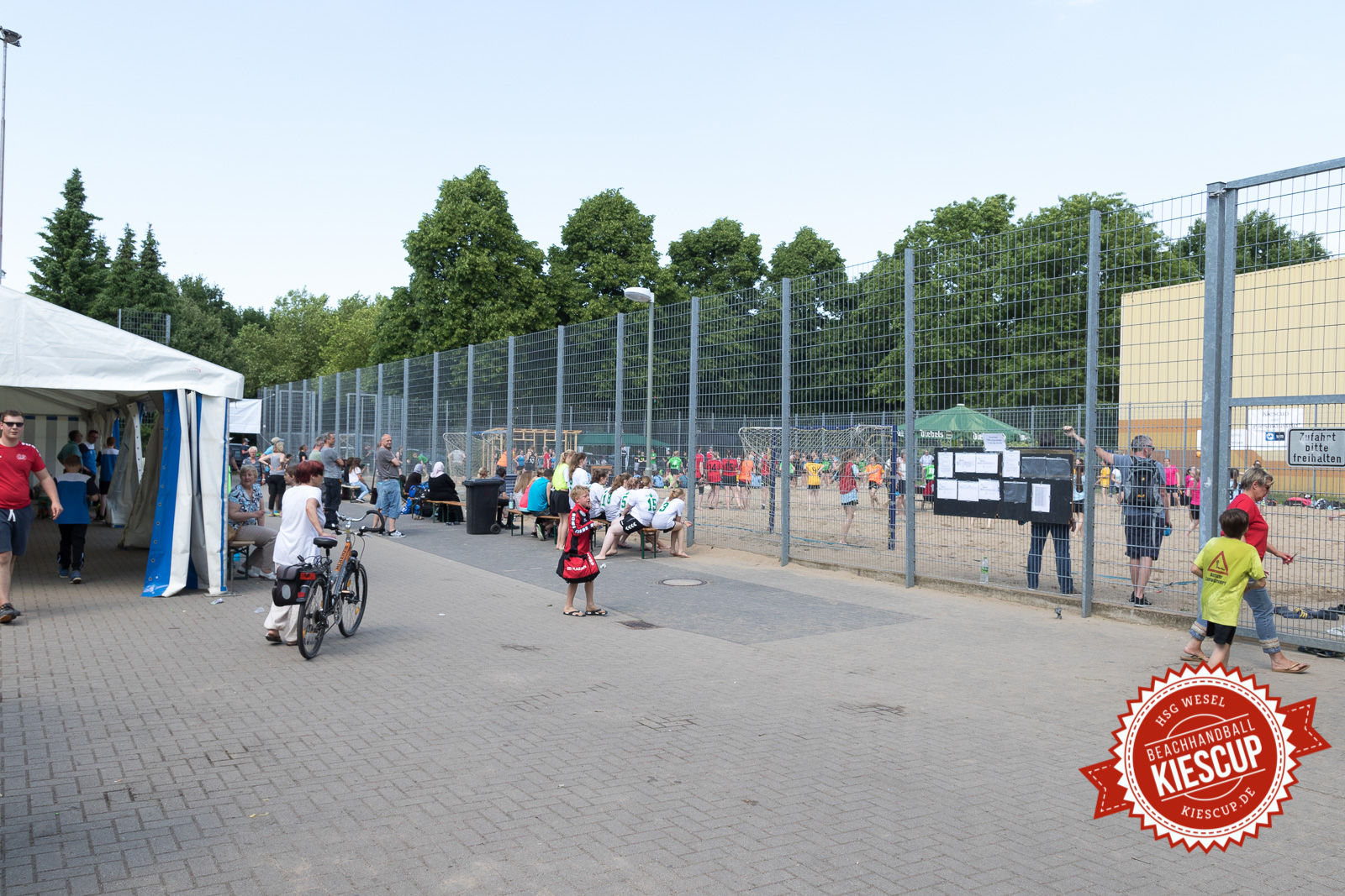 Beachhandball Jugend-Turnier Wesel Kiescup 2015 / Samstag