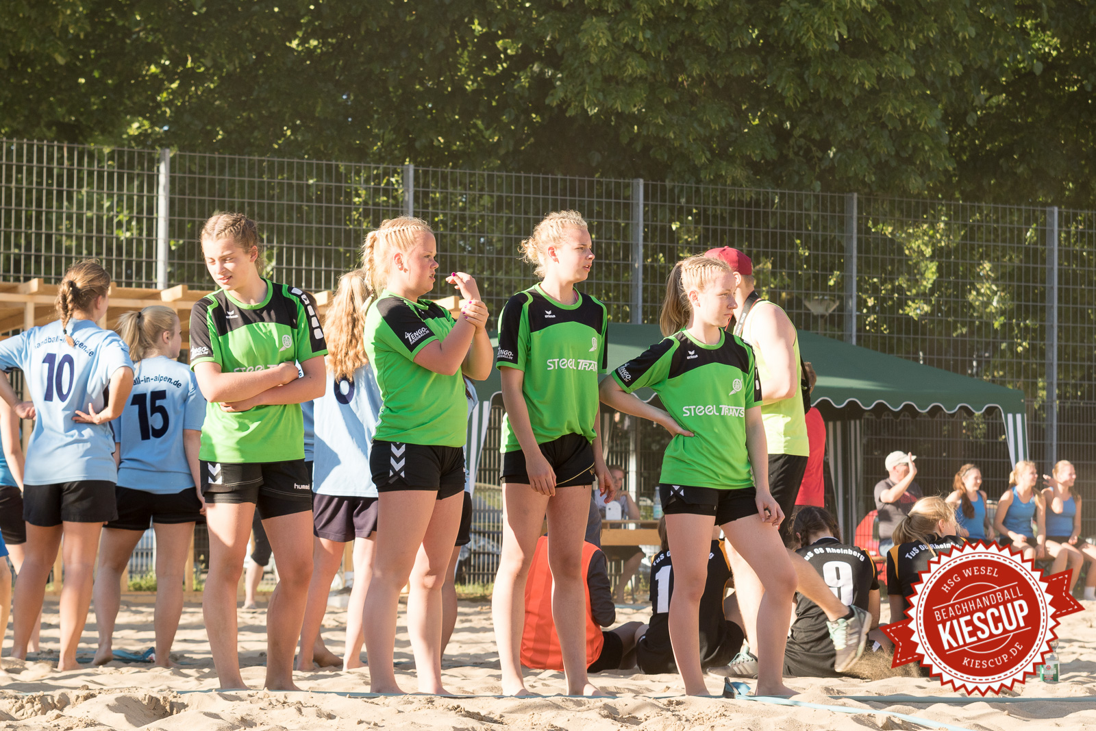 Beachhandball Jugend-Turnier Wesel Kiescup 2015 / Samstag