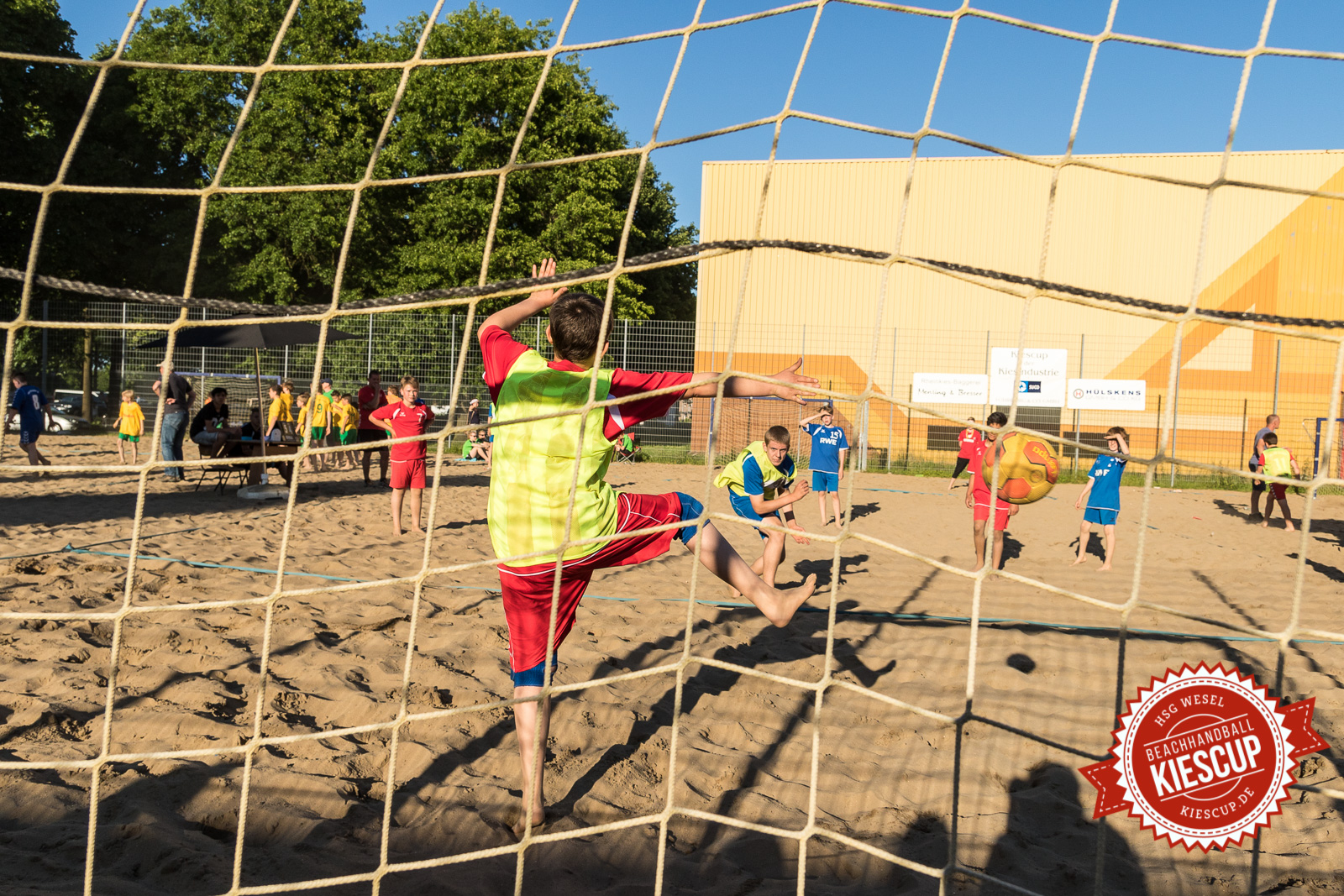 Beachhandball Jugend-Turnier Wesel Kiescup 2015 / Samstag