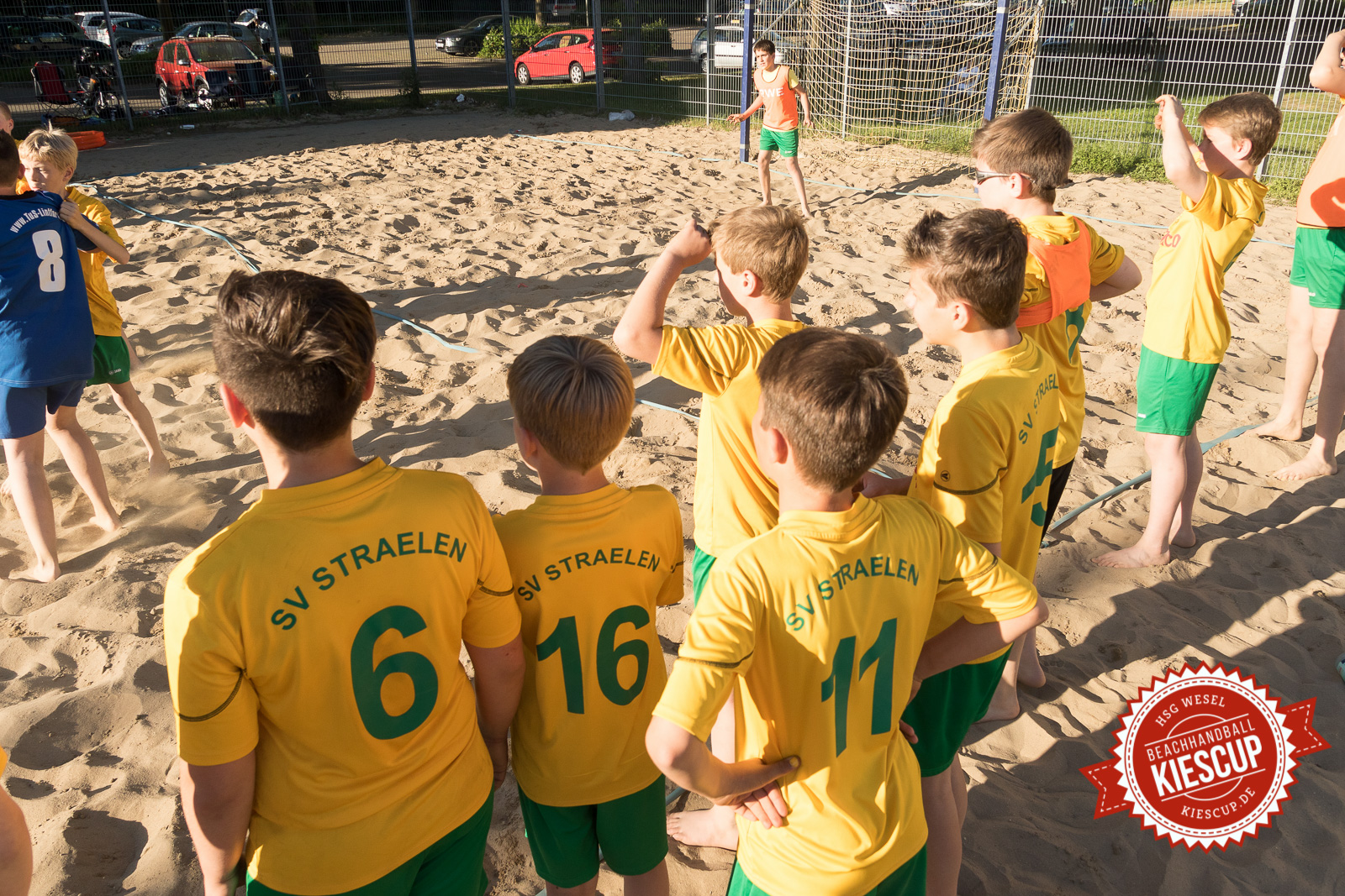 Beachhandball Jugend-Turnier Wesel Kiescup 2015 / Samstag