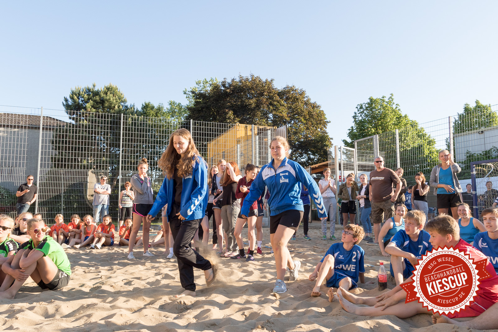 Beachhandball Jugend-Turnier Wesel Kiescup 2015 / Samstag