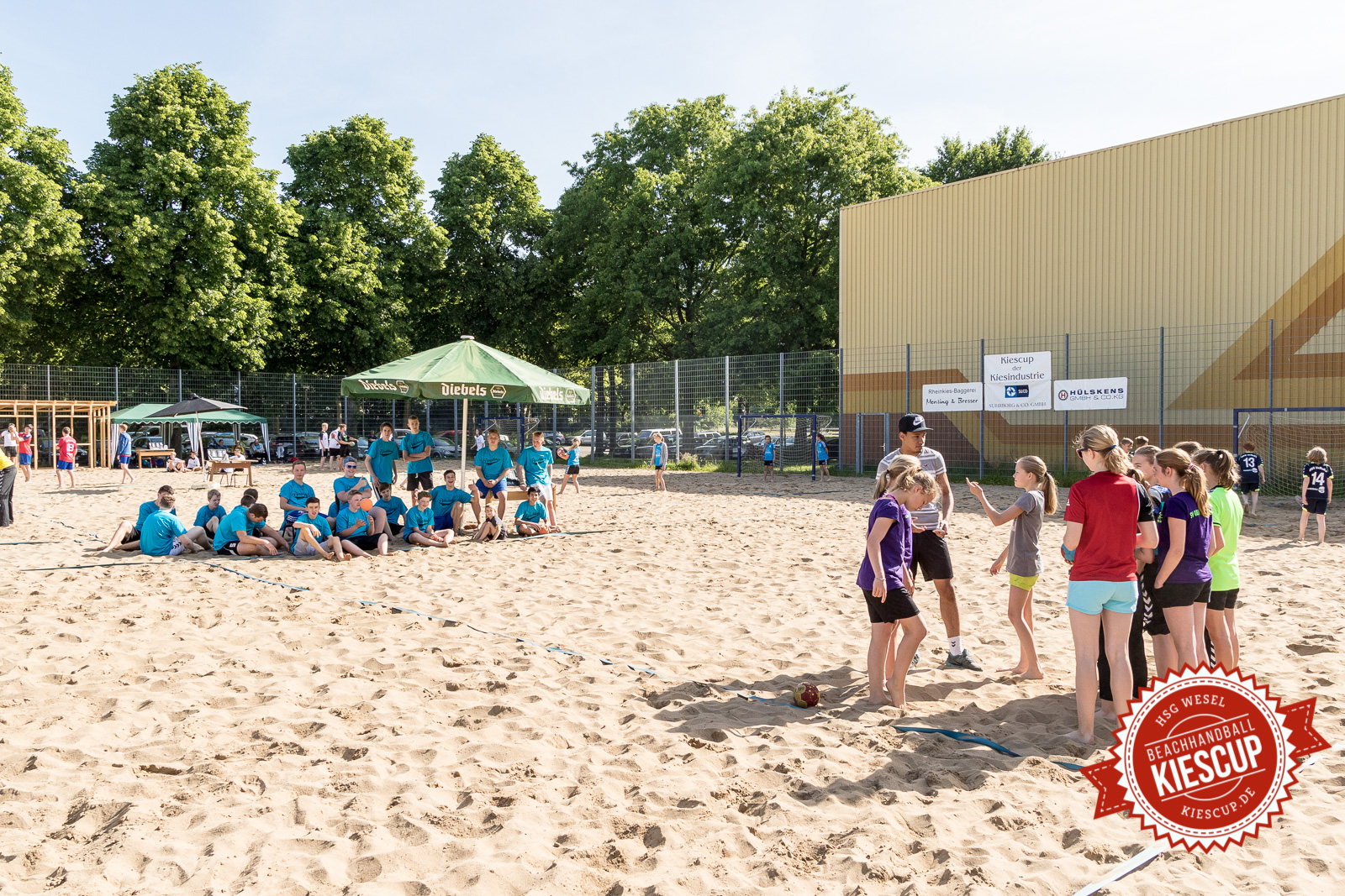 Beachhandball Jugend-Turnier Wesel Kiescup 2015 / Sonntag