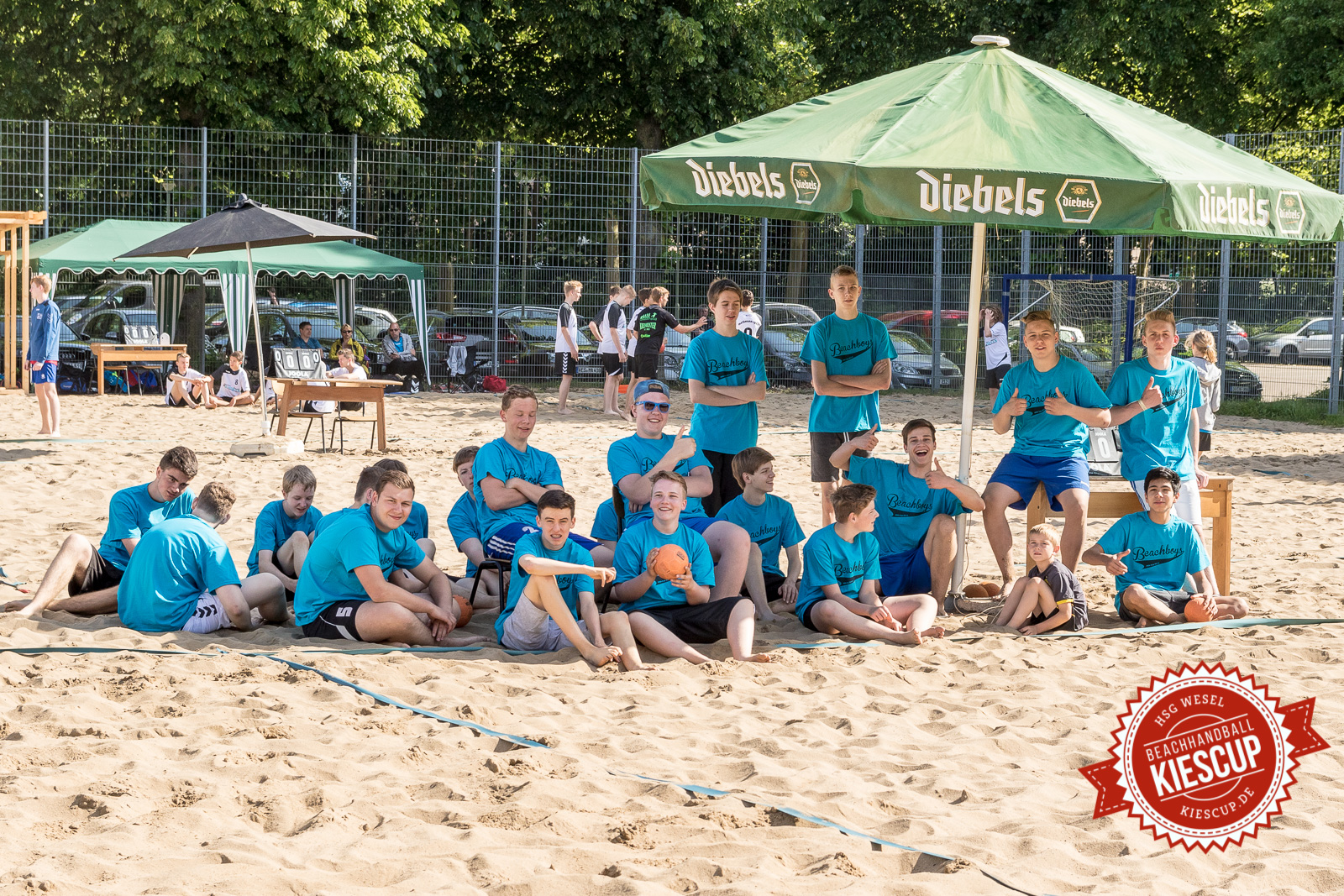 Beachhandball Jugend-Turnier Wesel Kiescup 2015 / Sonntag